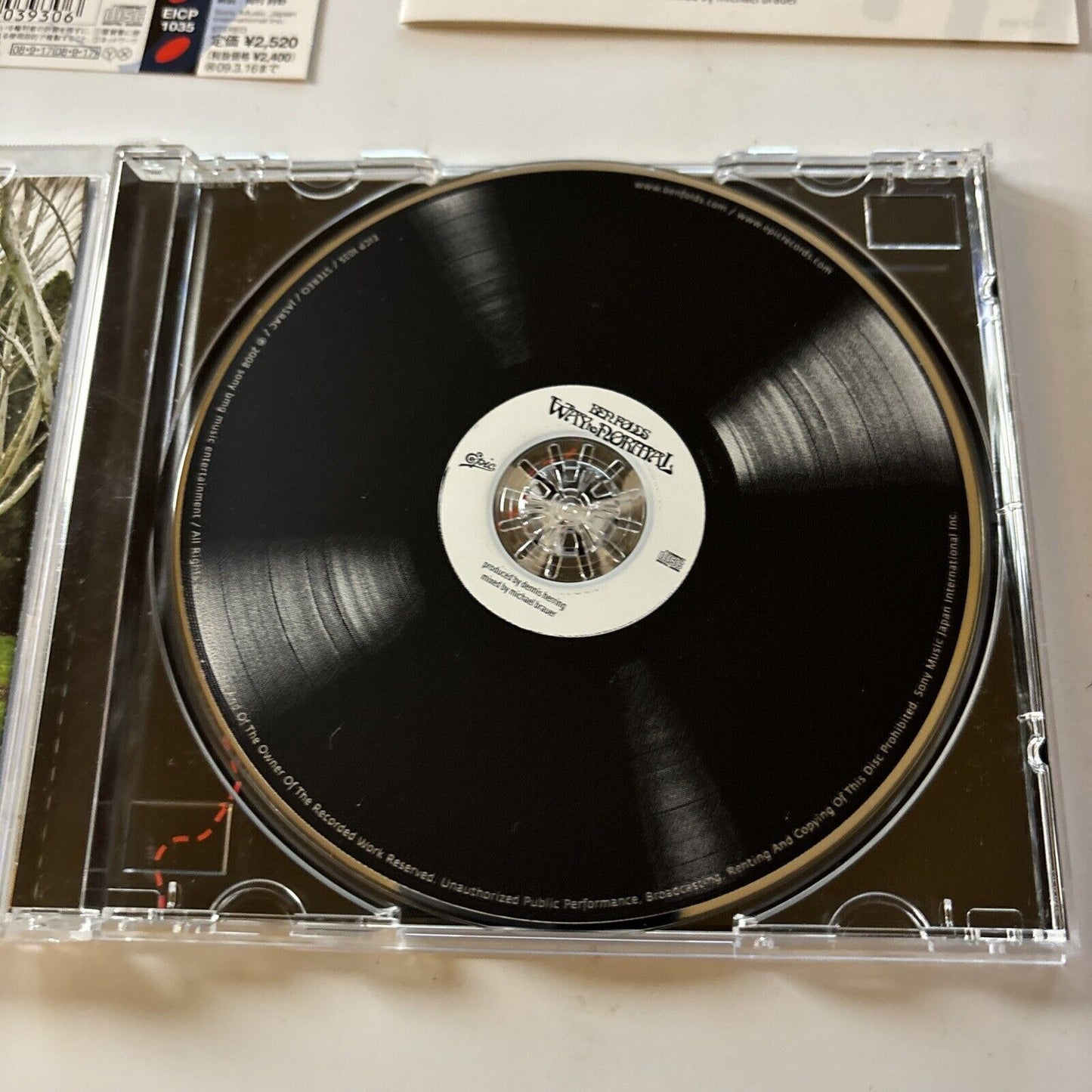 Ben Folds - Way to Normal (CD, 2008) Obi Japan Eicp-1035