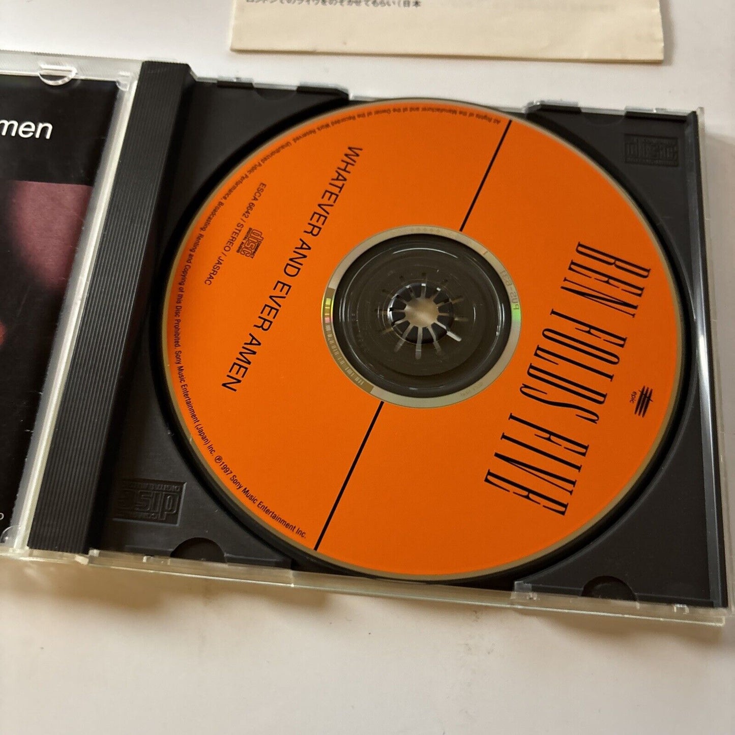 Ben Folds Five - Whatever And Ever Amen (CD, 1997) Japan Esca-6642