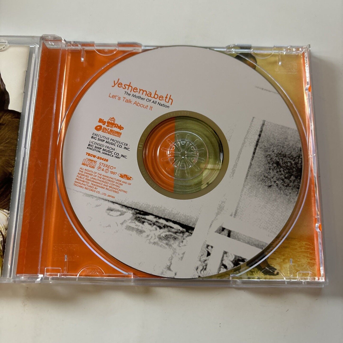 Yeshemabeth - Let's Talk About It (CD, 1999) Japan Obi Tecw-23426