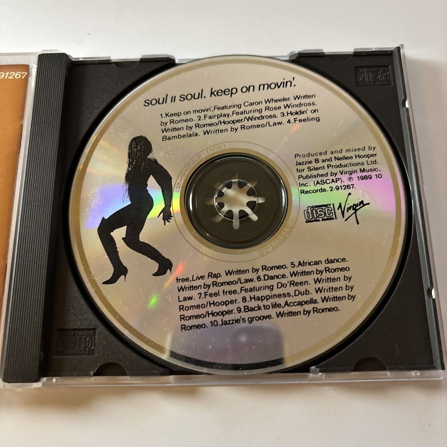 Soul II Soul - Keep On Movin' (CD, 1989) 791267-2