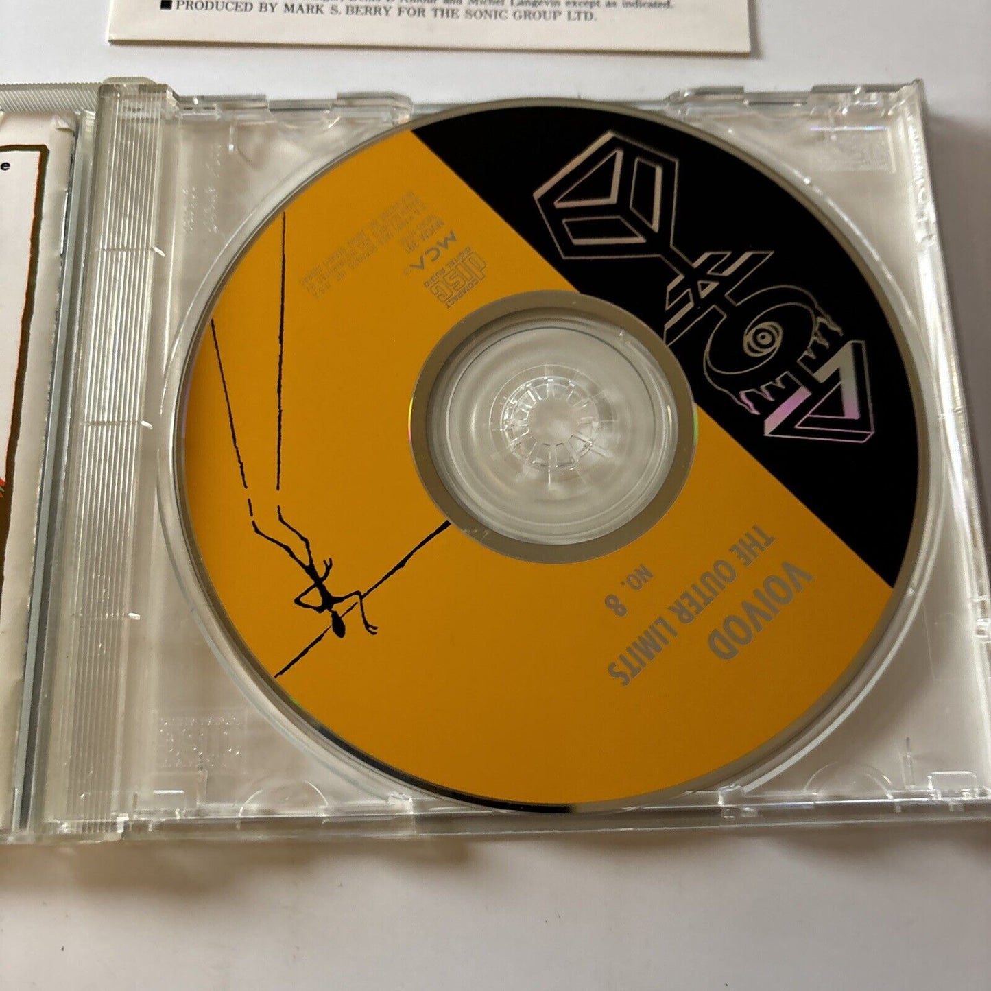 Voivod - The Outer Limits (CD, 1993) Japan Mvcm-391