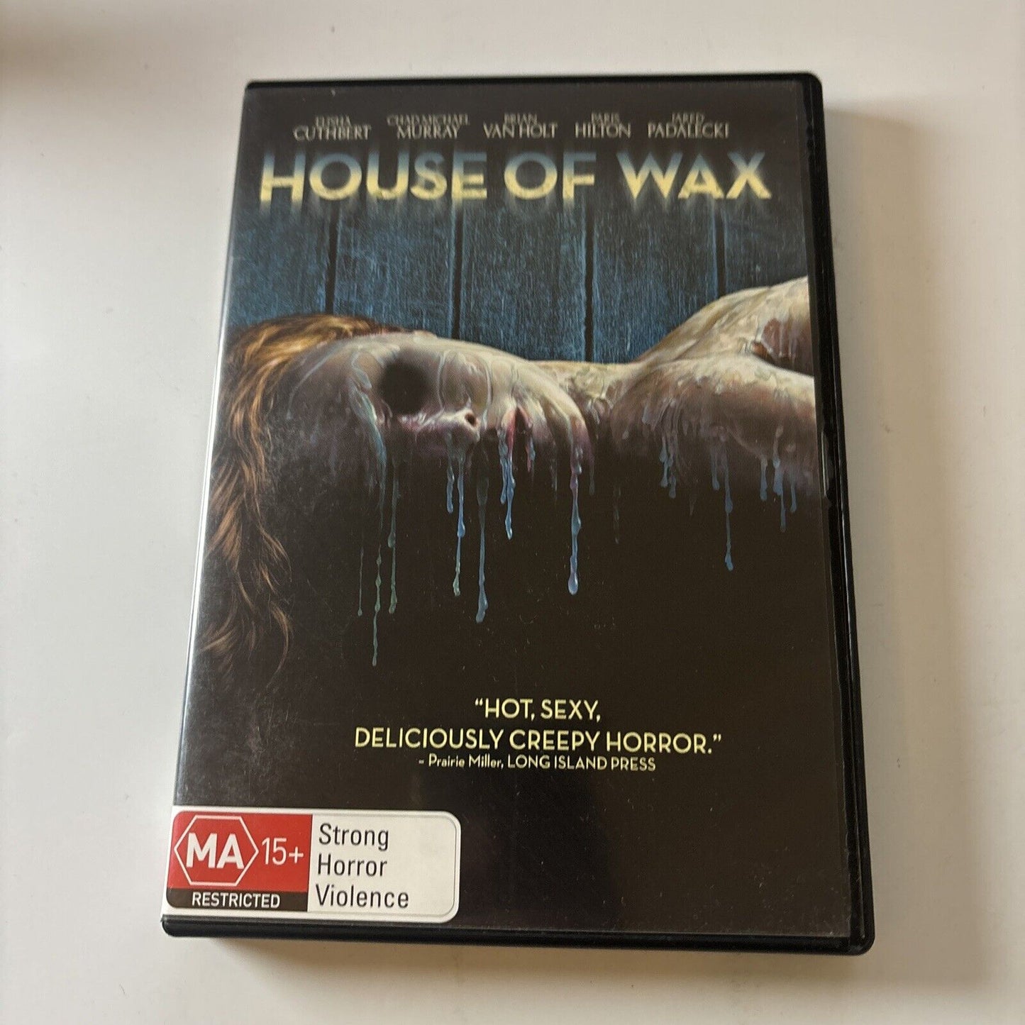 The House of Wax (DVD, 2005) Paris Hilton, Chad Michael Murray NEW Region 4