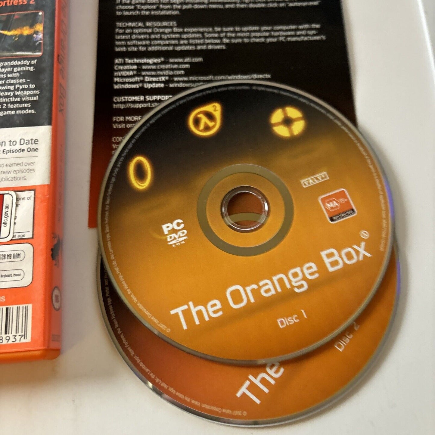 The Orange Box: Half Life 2, Episode 1 & 2, Portal PC DVD-ROM