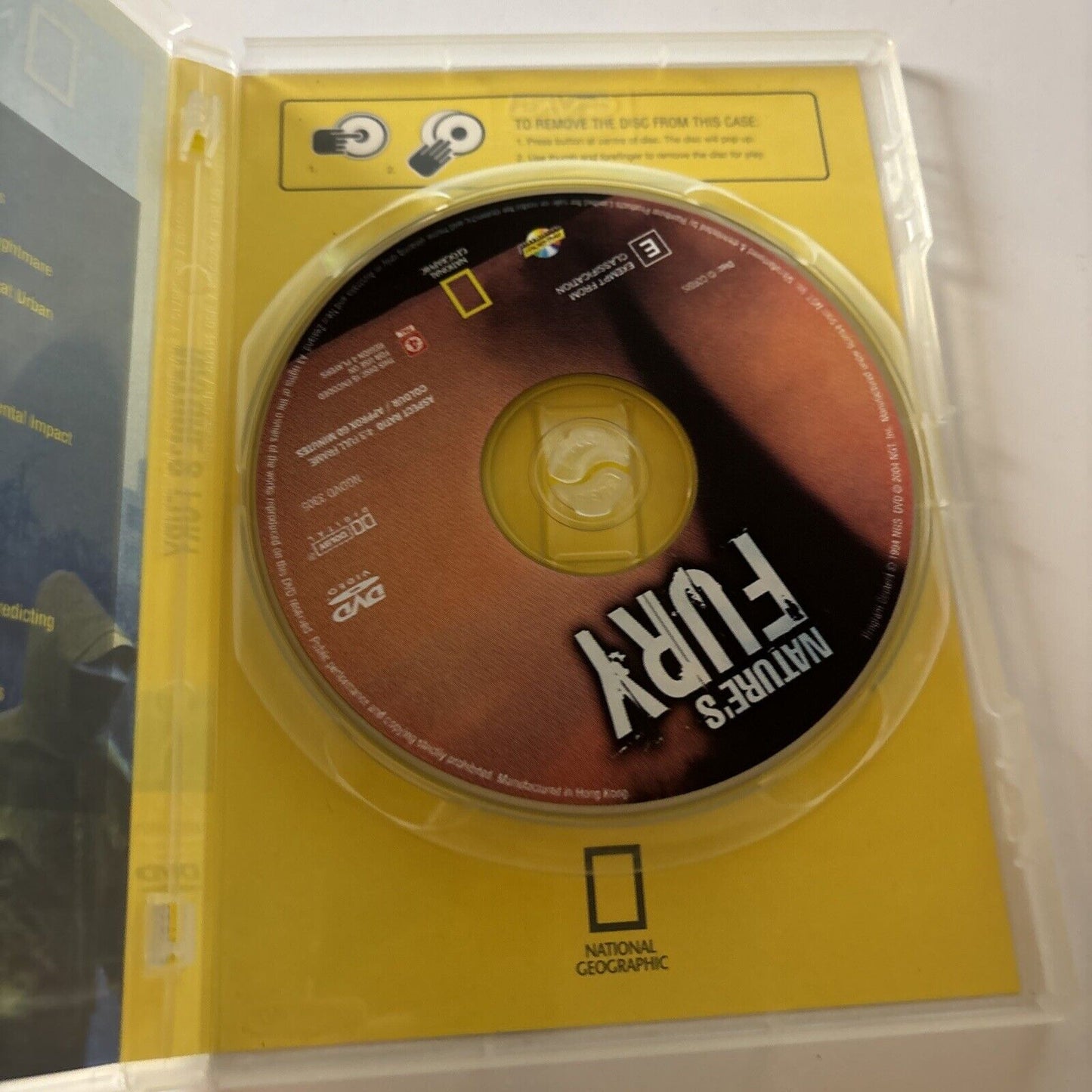 National Geographic - Nature's Fury (DVD, 2004) Region 4