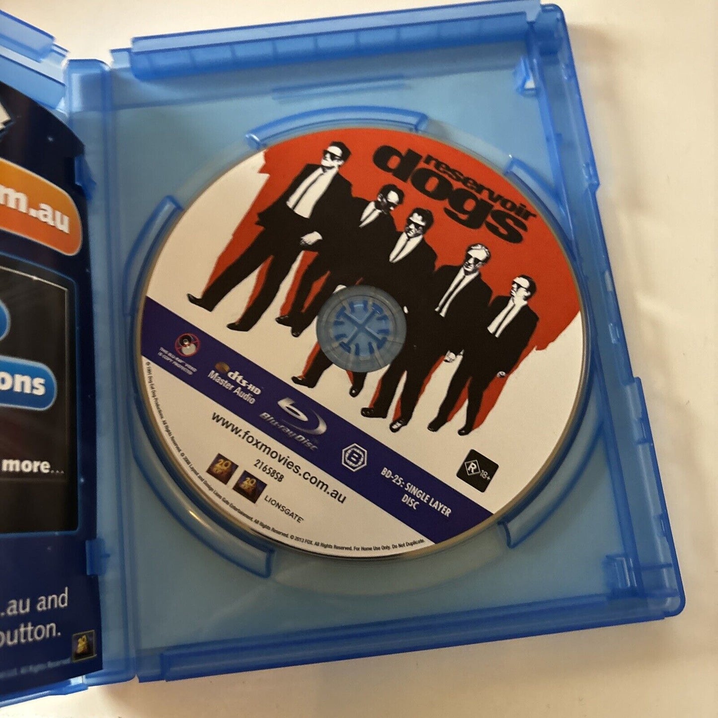 Reservoir Dogs (Blu-ray, 1992) Tim Roth, Michael Madsen, Harvey Keitel Region B