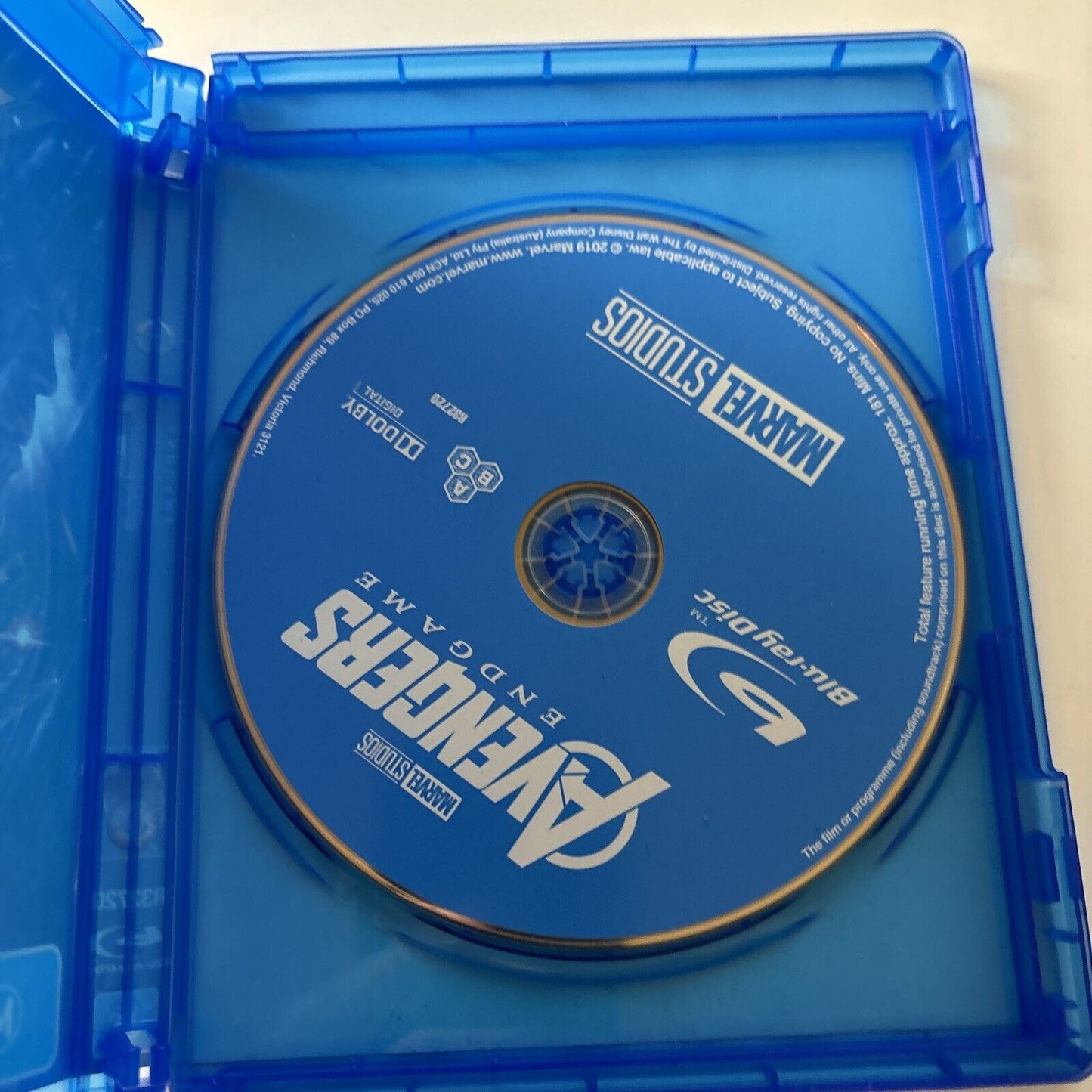 Avengers - Endgame (Blu-ray, 2019) All Regions