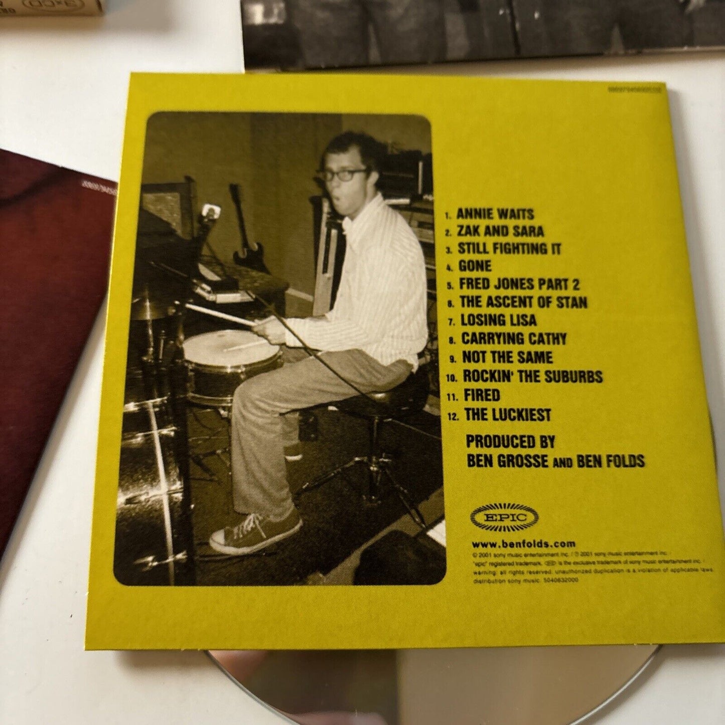 Ben Folds - Original Album Classics (CD, 2011, 3-Disc)