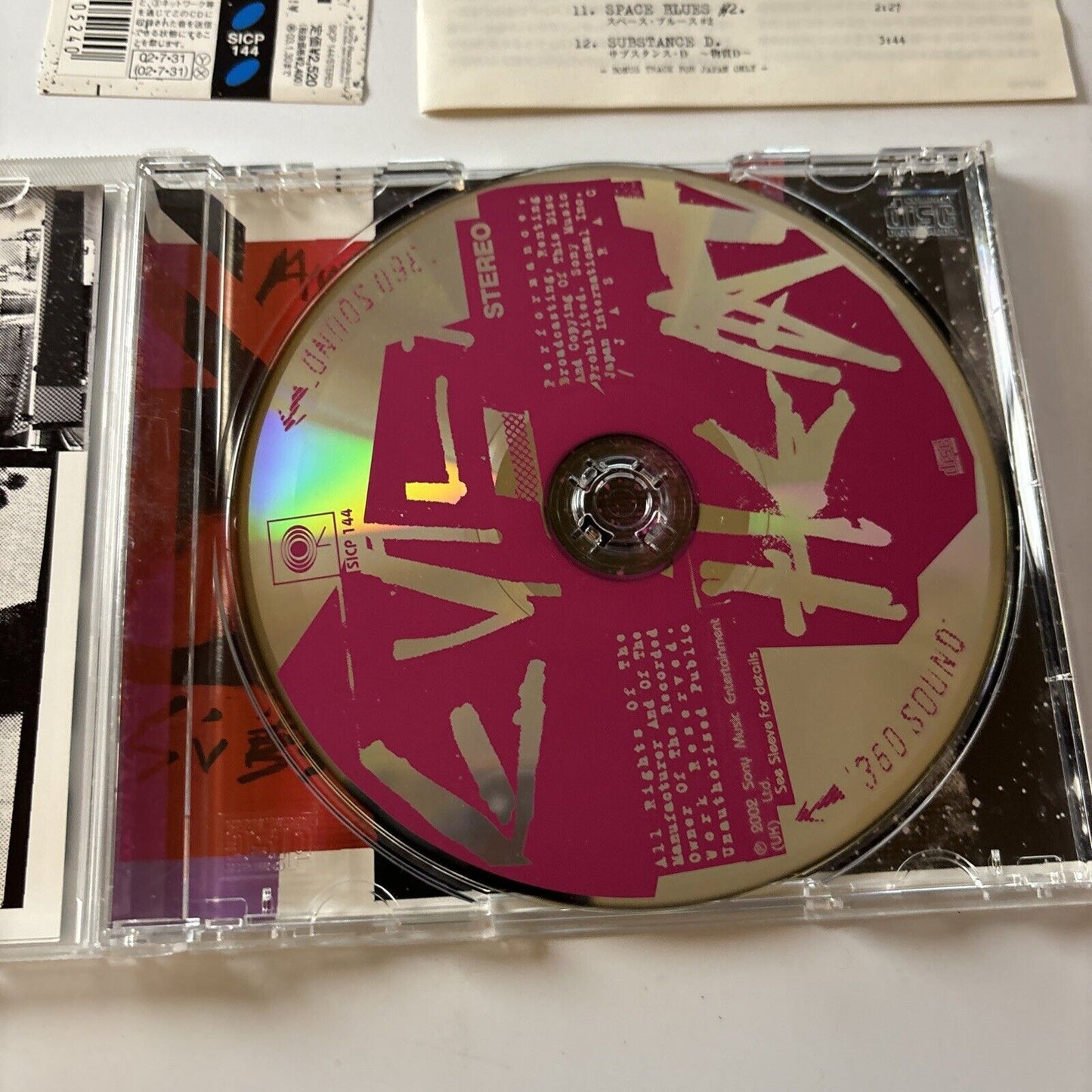 Primal Scream - Evil Heat (CD, 2002) Japan Obi Sicp-144