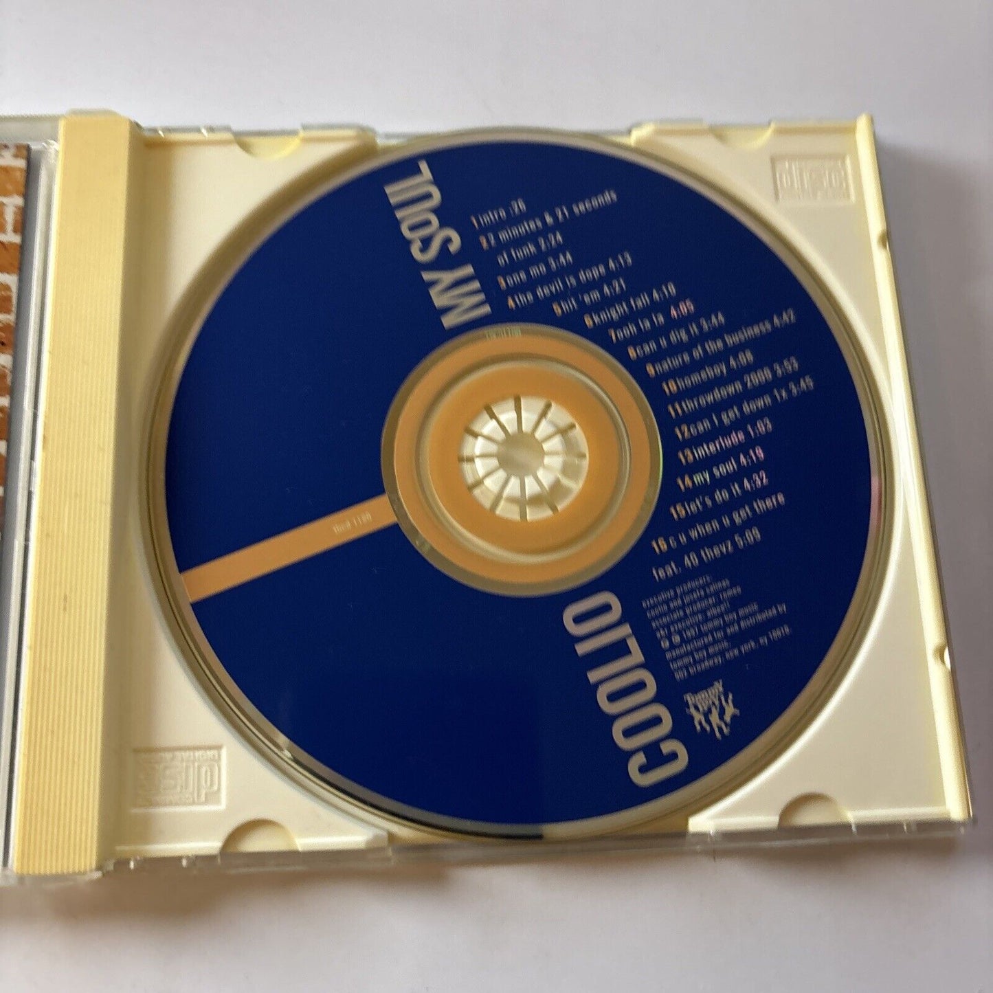 Coolio - My Soul (CD, 1997) Tbcd-1180