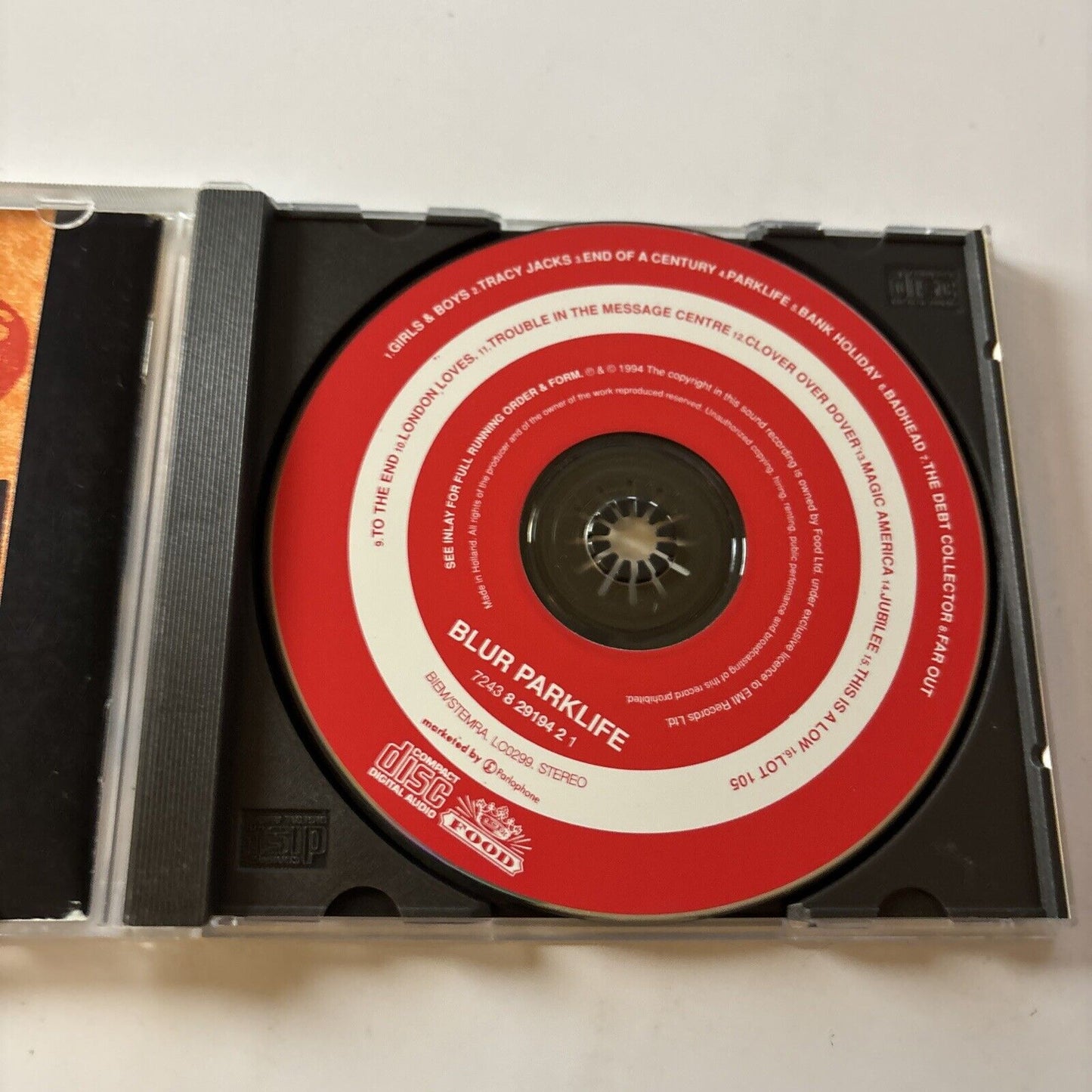 Blur - Parklife (CD, 1994)