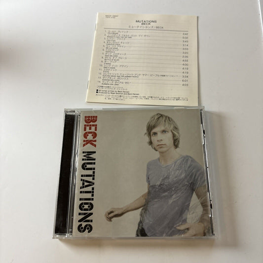 Beck - Mutations (CD, 1998) Japan Mvcf-24047