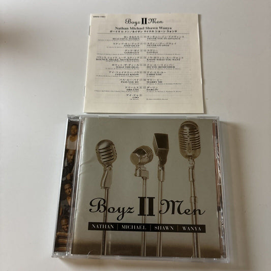 Boyz II Men - Nathan, Michael, Shawn, Wanya (CD, 2000) Japan Uicu-1001