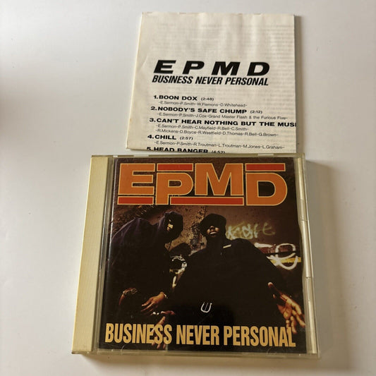 EPMD - Business Never Personal (CD, 1992) Japan Srcs-5970