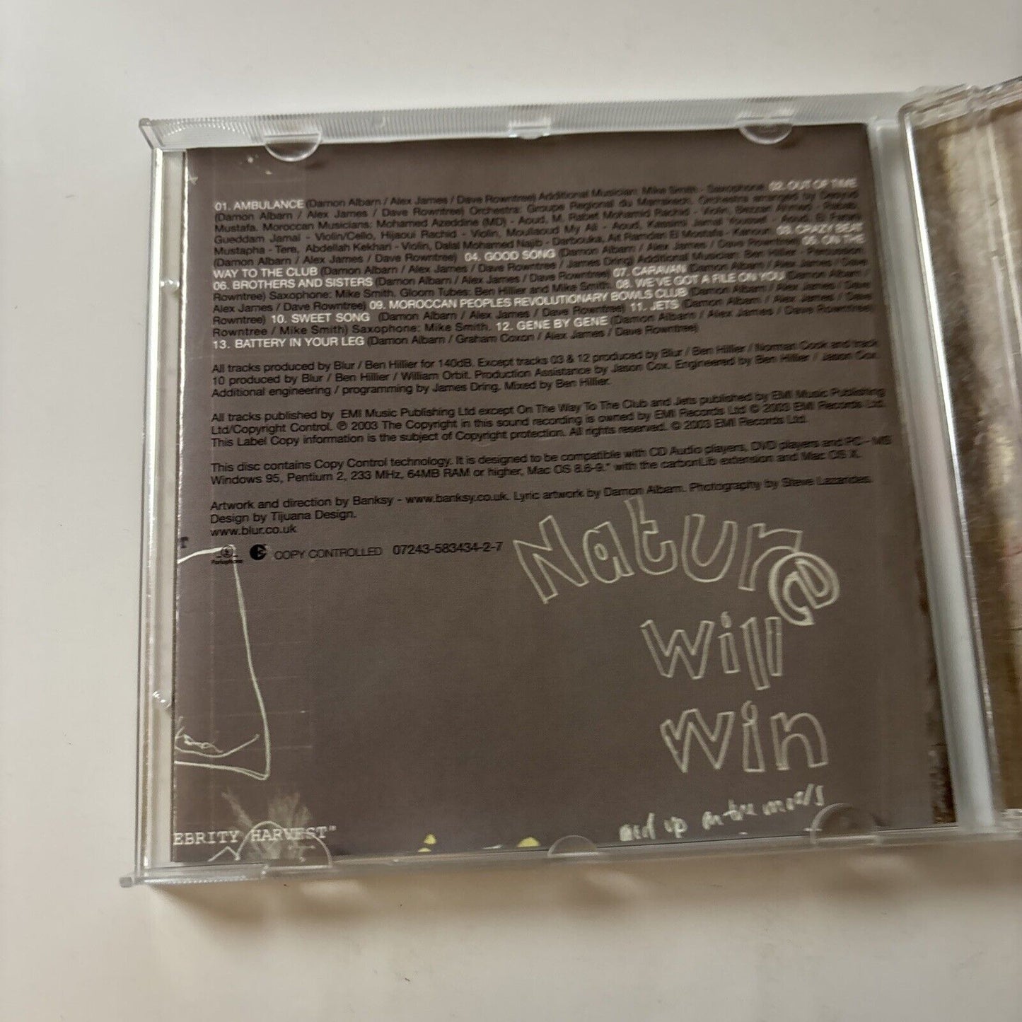 BLUR - Think Tank (CD, 2003)