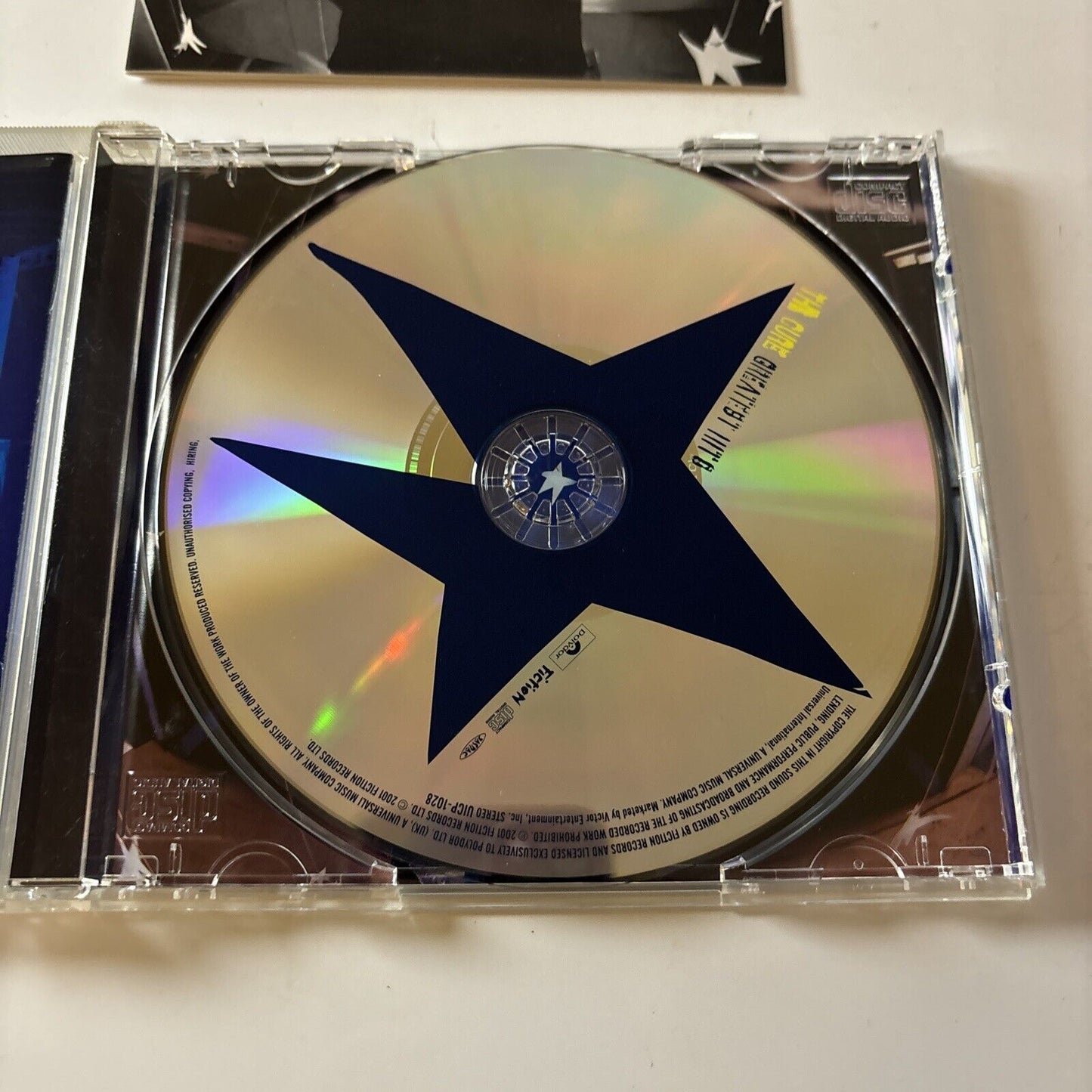 The Cure - Greatest Hits (CD, 2001) Japan UICP-1028