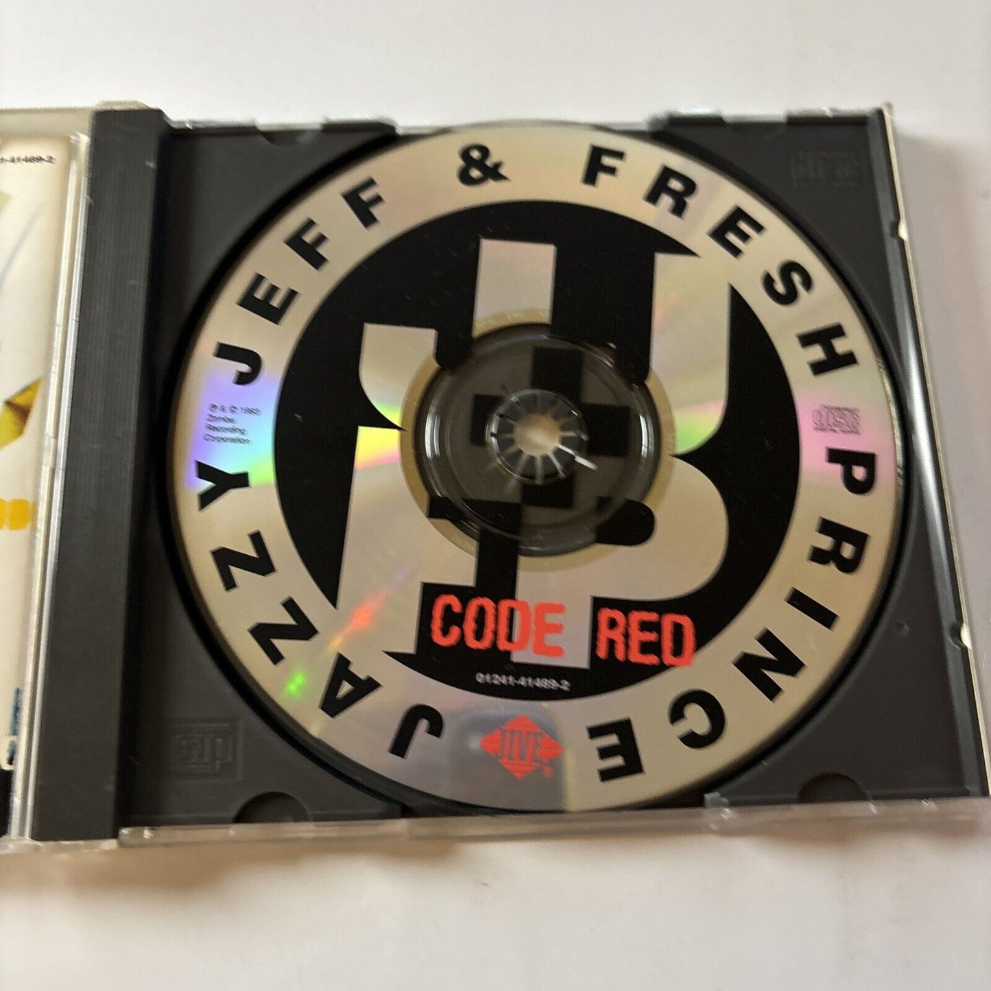 Jazzy Jeff & Fresh Prince - Code Red (CD, 1993) USA & Jive Jive 01241-41599-2