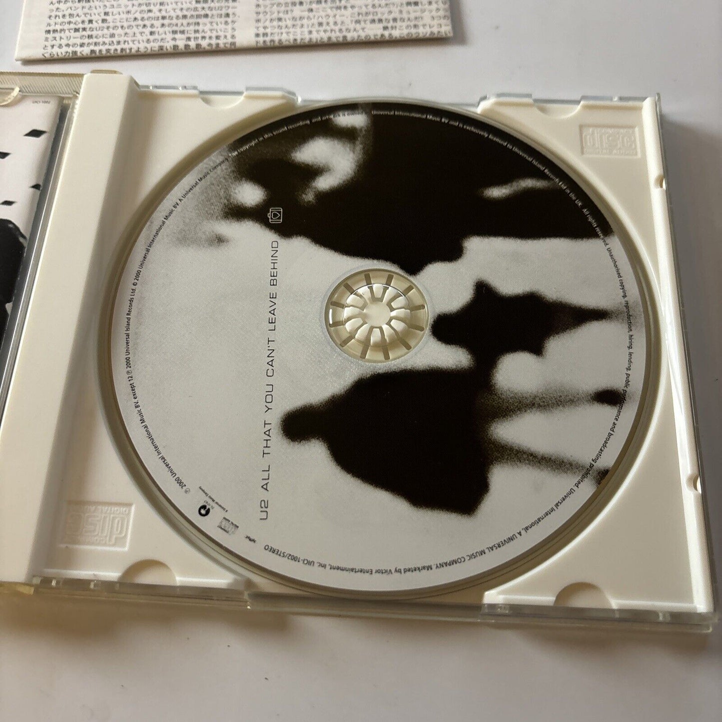 U2 - All That You Can't Leave Behind (CD, 2000) Japan uici-1002