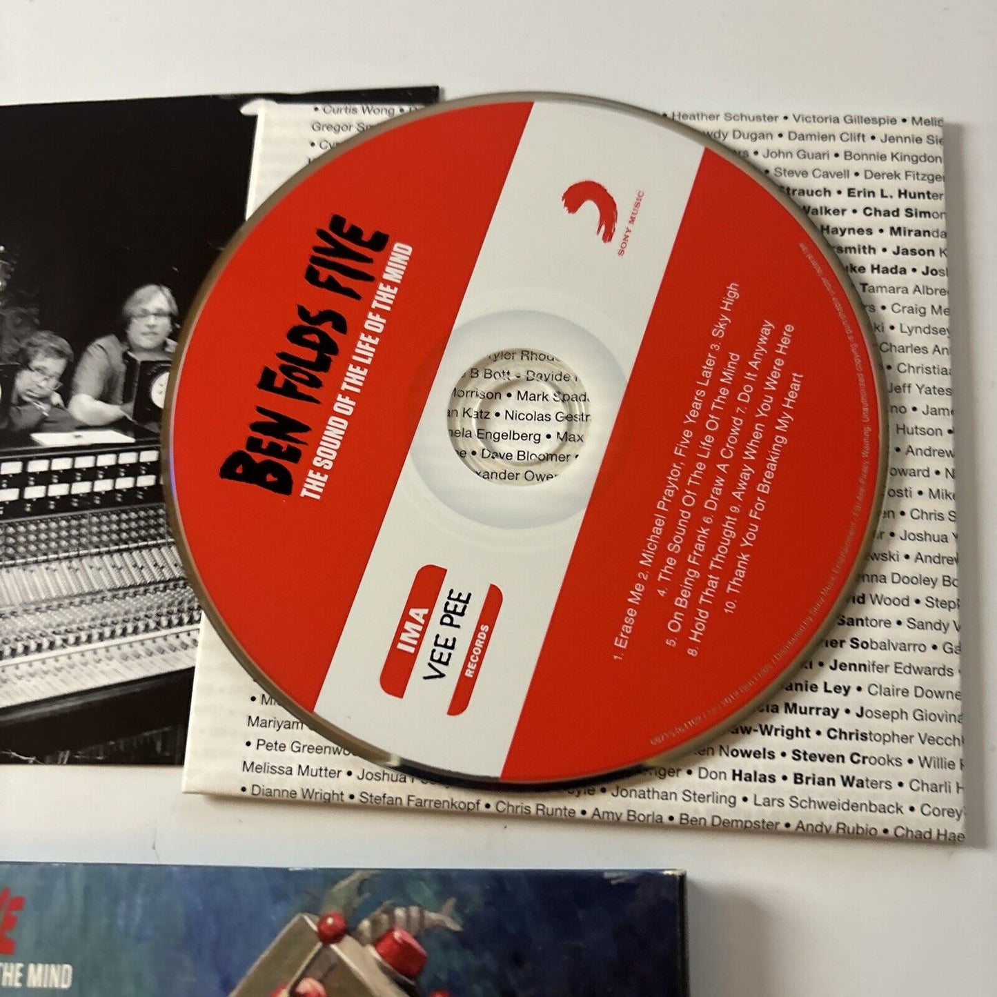 Ben Folds Five - The Sound Of The Life Of The Mind (CD, 2012) Vee Pee Records