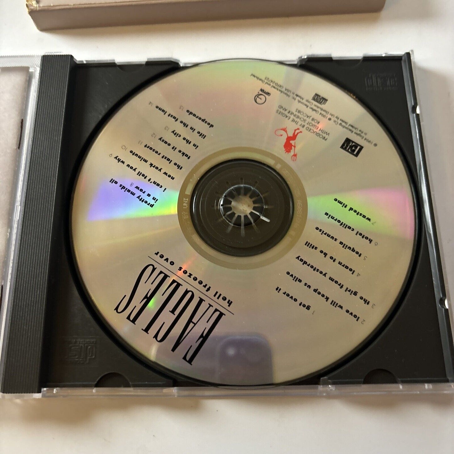 Eagles - Hell Freezes Over (CD, 1994) Geffen Records GED 24725 USA