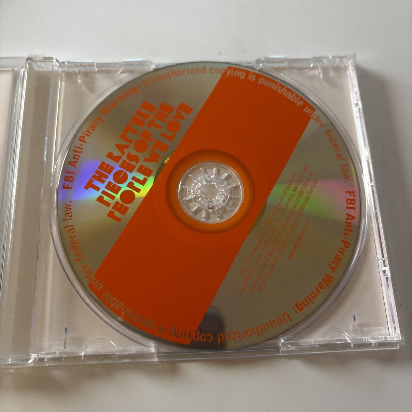 The Rapture - Pieces Of The People We Love (CD, 2006) Universal Motown