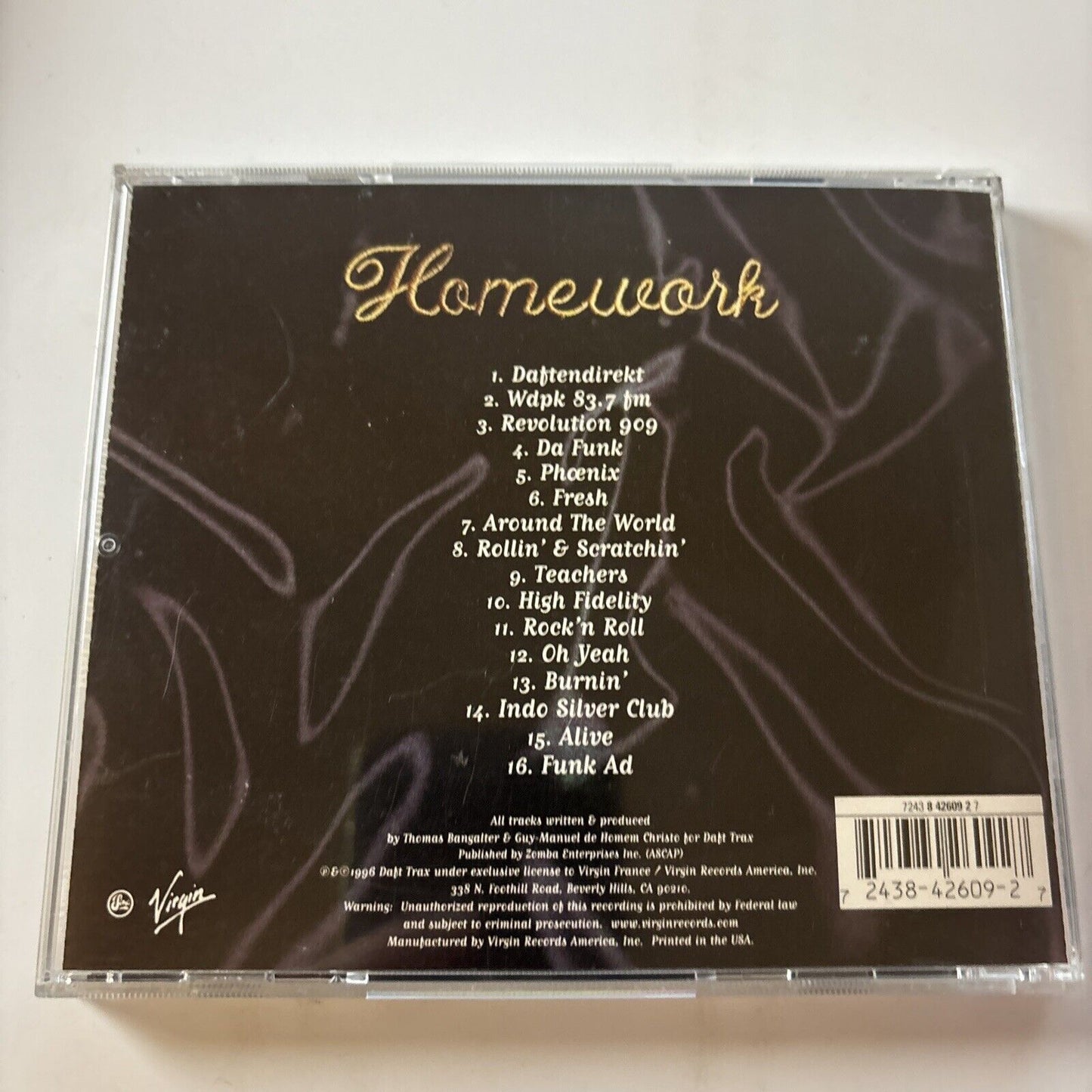 Daft Punk - Homework (CD, 1996)