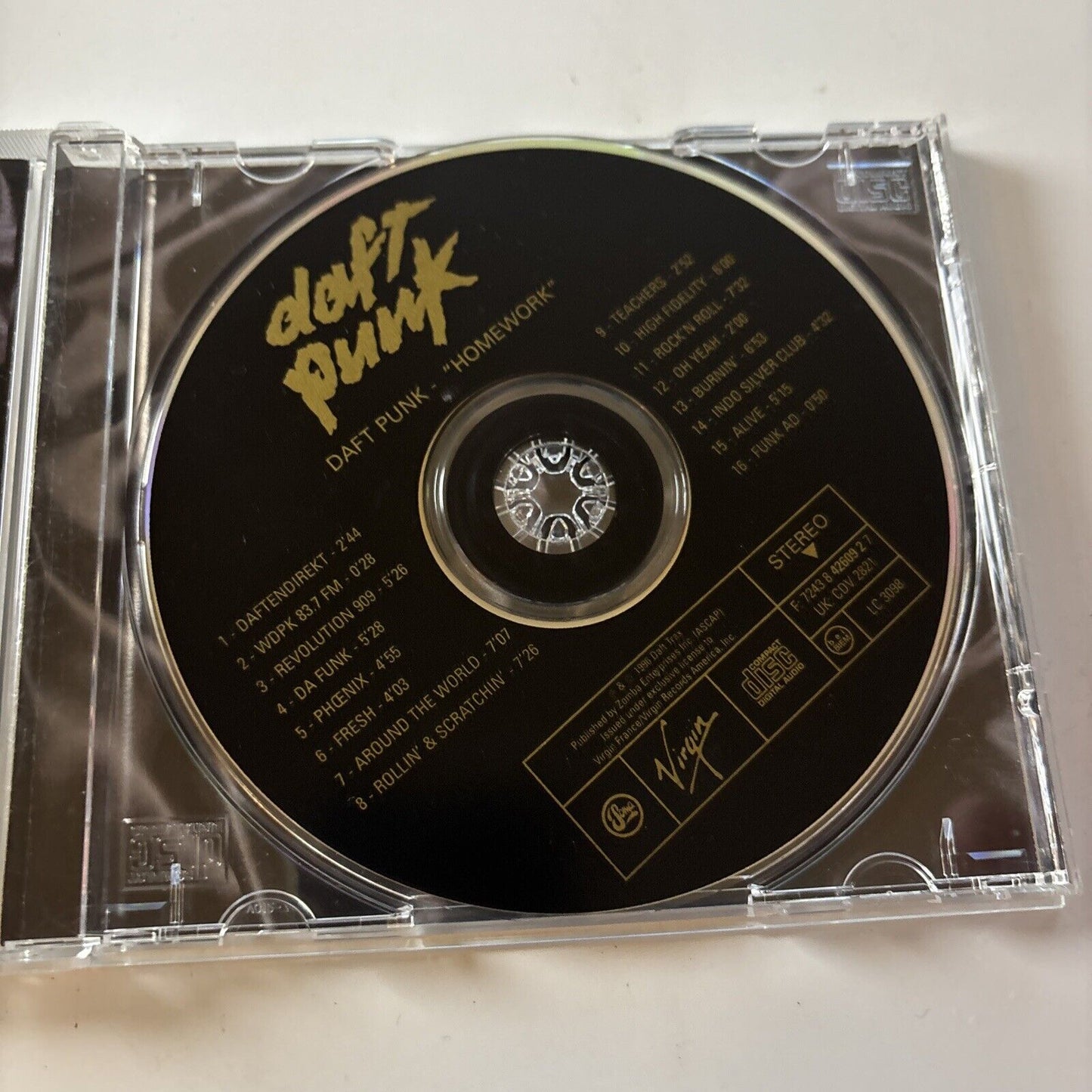 Daft Punk - Homework (CD, 1996)