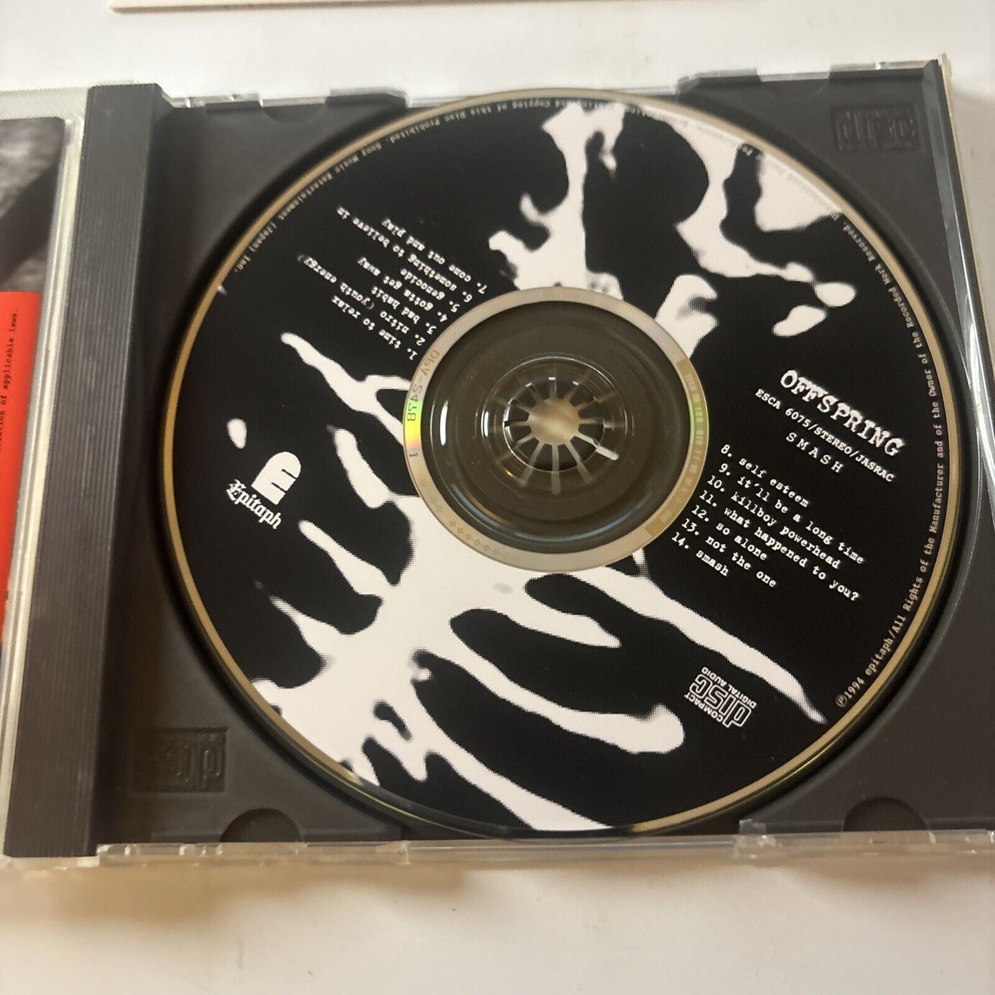 Offspring - Smash (CD, 1994) Japan esca-6075 Rock