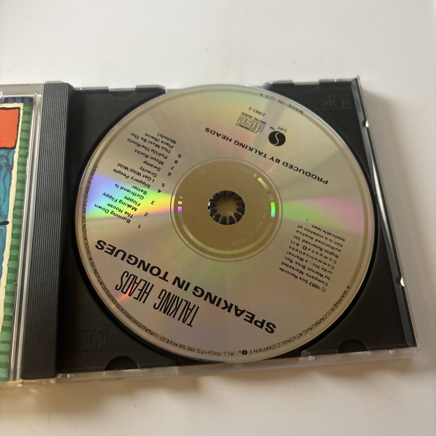 Talking Heads - Speaking In Tongues (CD, 1983) USA Sire 3352966