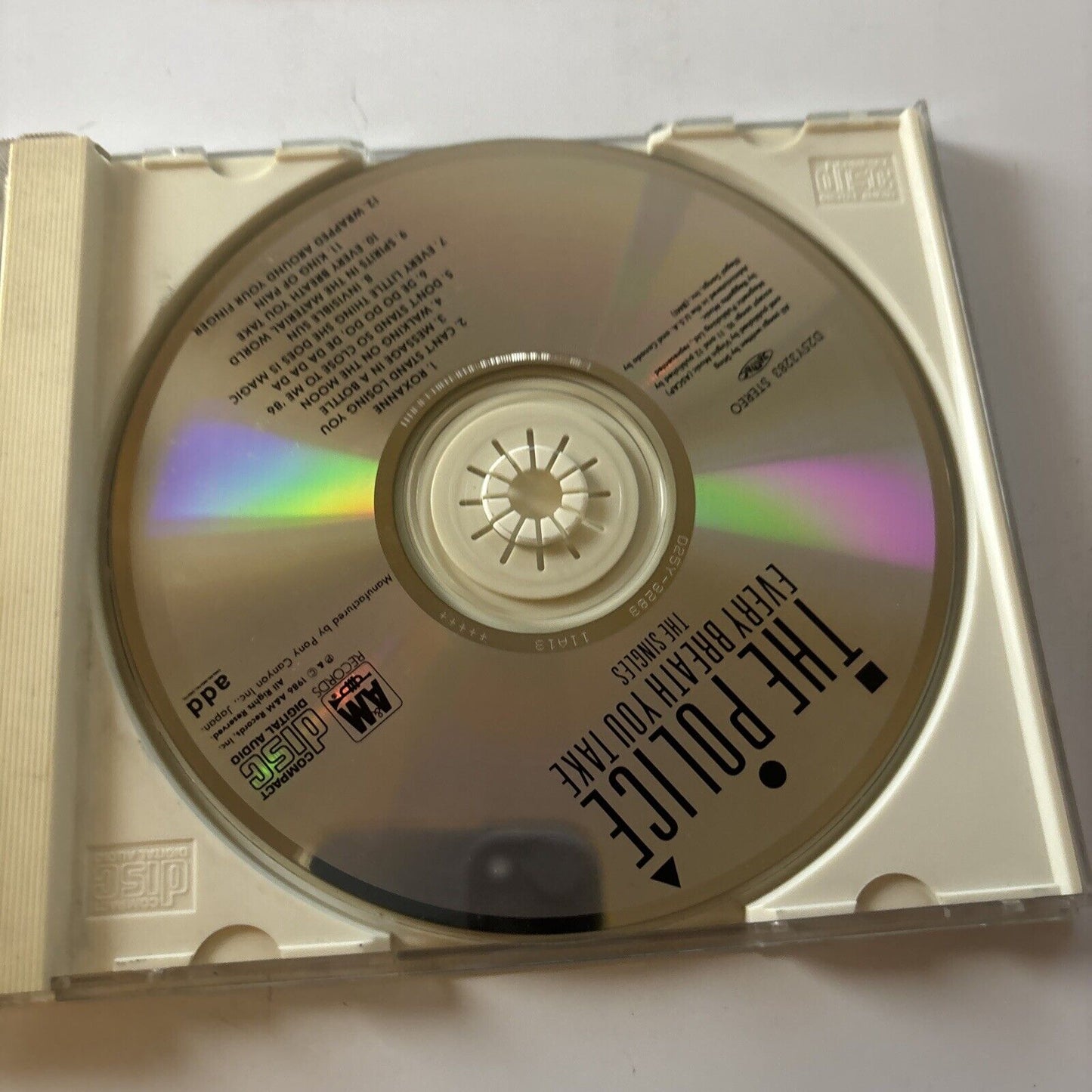 The Police - Every Breath You Take (CD, 1988) Japan d25y3283