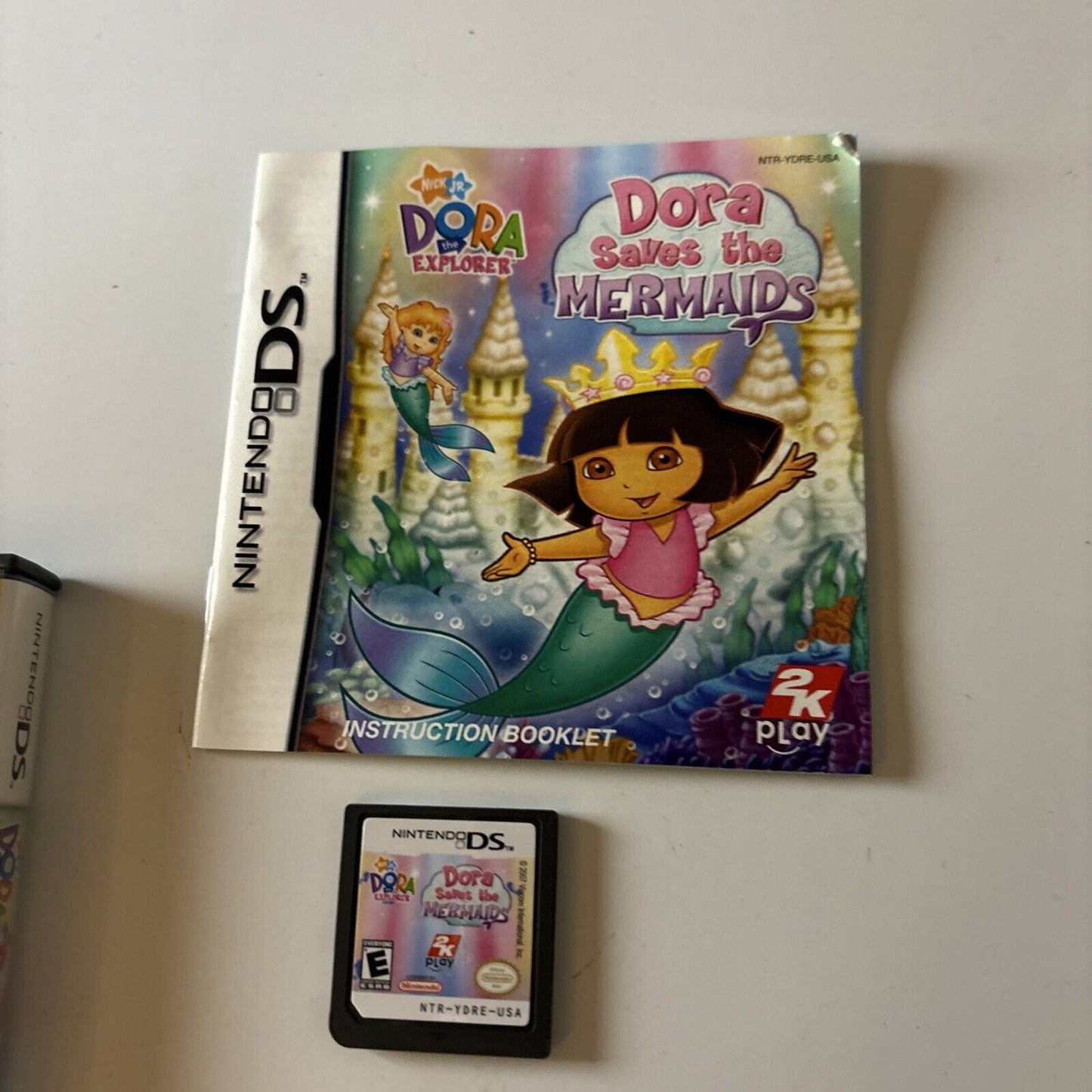 Dora the Explorer Saves the Mermaids Nintendo DS Manual
