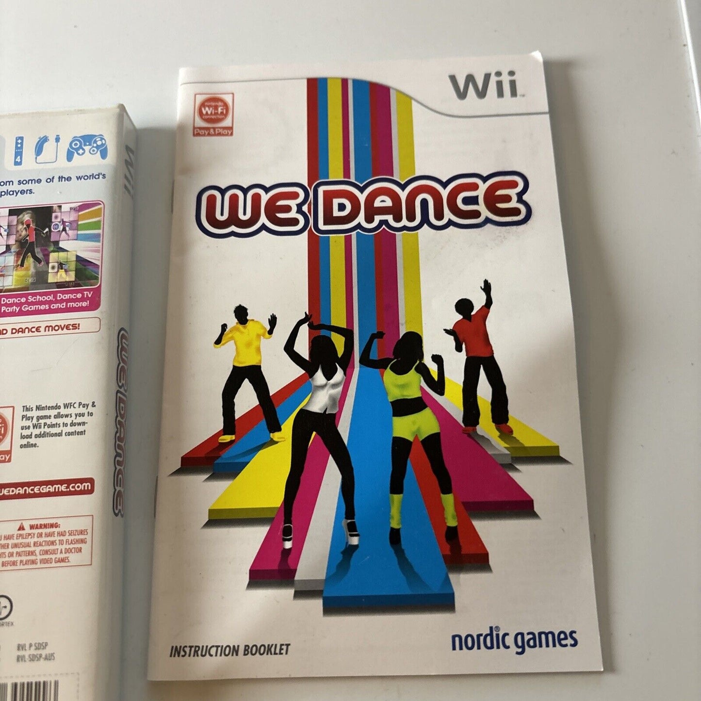 We Dance (Nintendo Wii, 2011, Nordic Games) Manual PAL