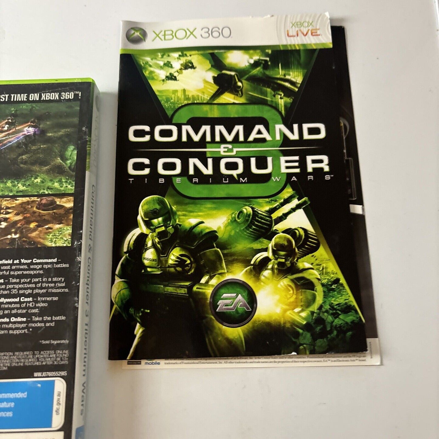 Command and Conquer 3 Tiberium Wars Xbox 360 Games Complete With Manual Pal