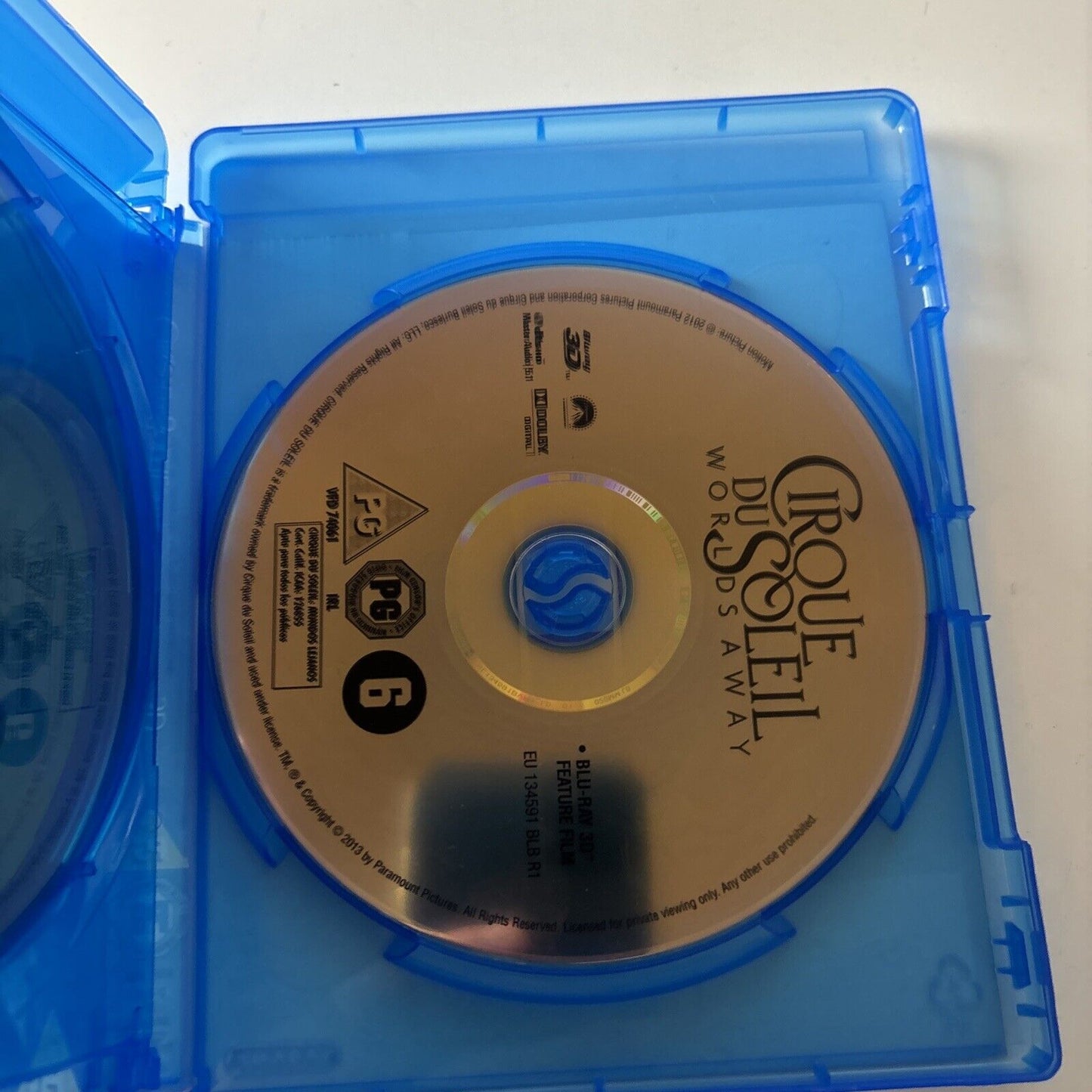 Cirque Du Soleil Worlds Away - Limited 3D Edition (Bluray 3D, 2-Disc) Region B