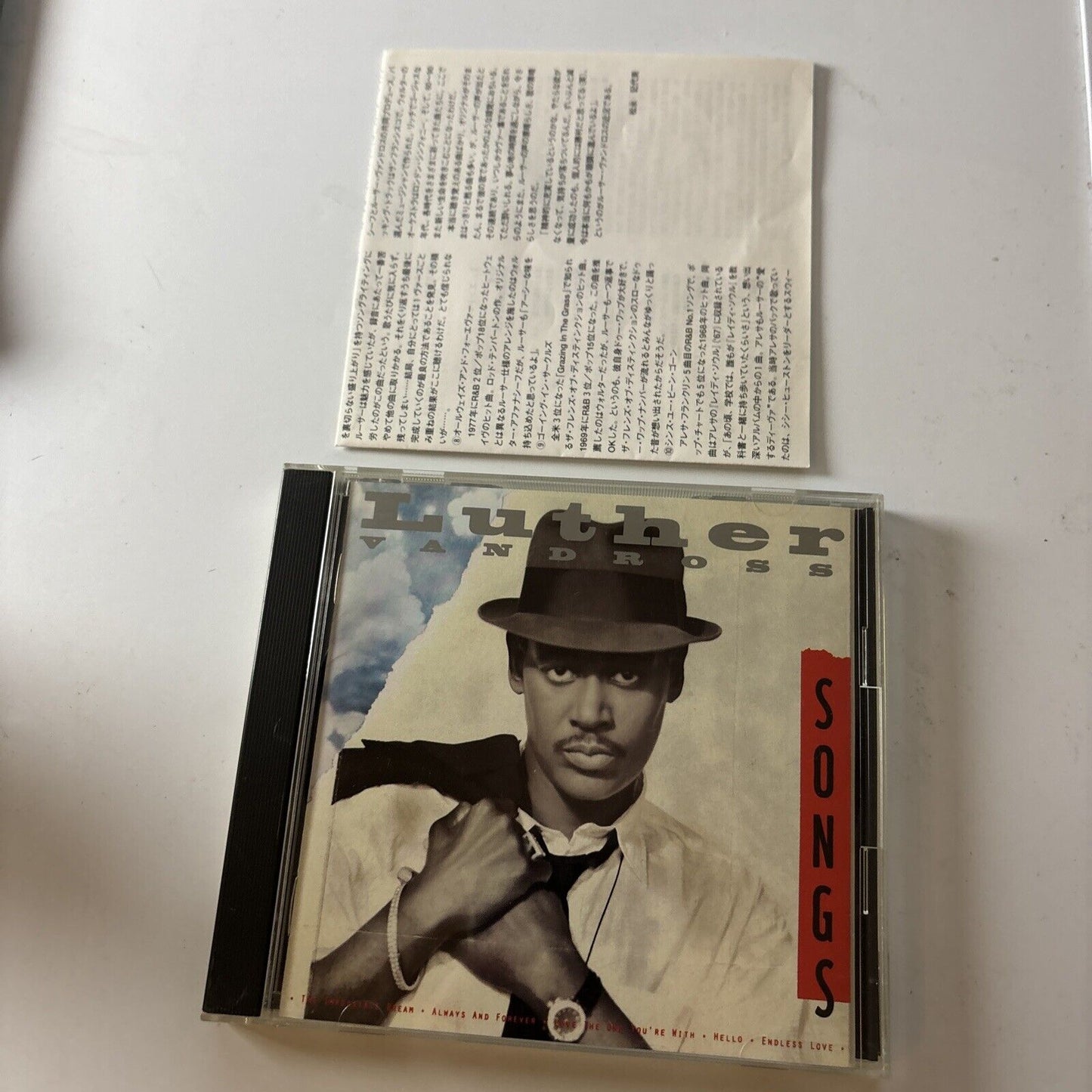Luther Vandross - Epic Songs (CD, 1994) Japan ESCA-6065