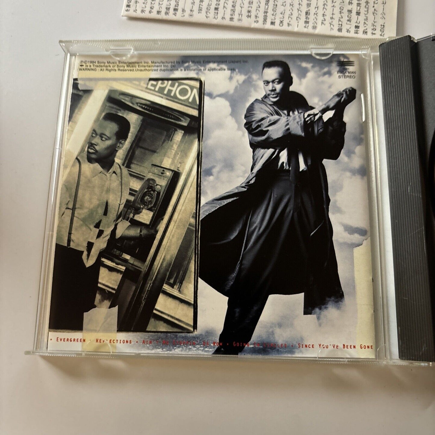 Luther Vandross - Epic Songs (CD, 1994) Japan ESCA-6065