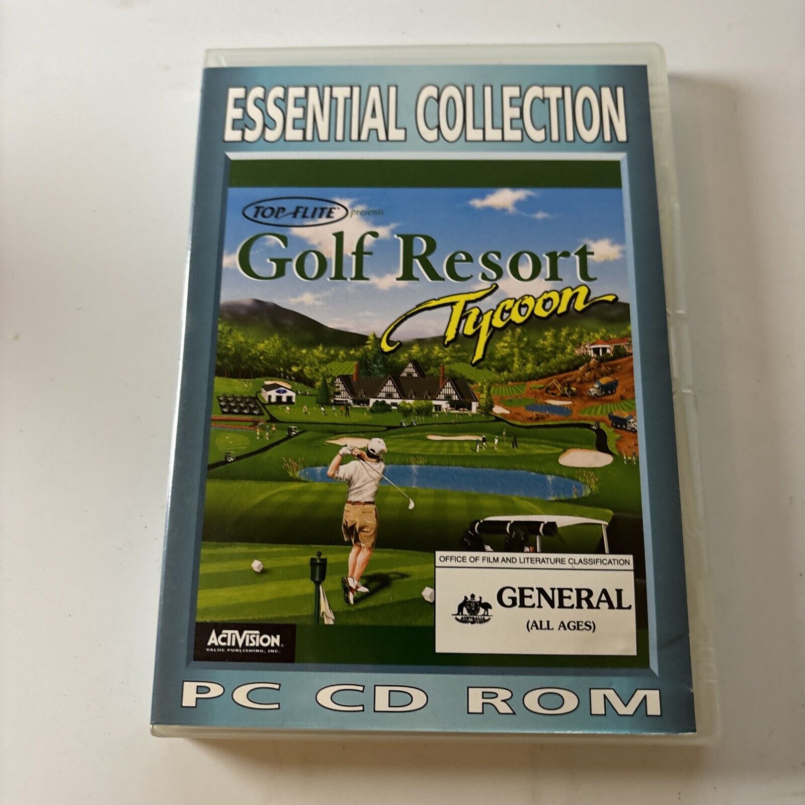 Golf Resort Tycoon PC CD-ROM Game - Win 95/98/ME by ACTIVISION – Retro Unit