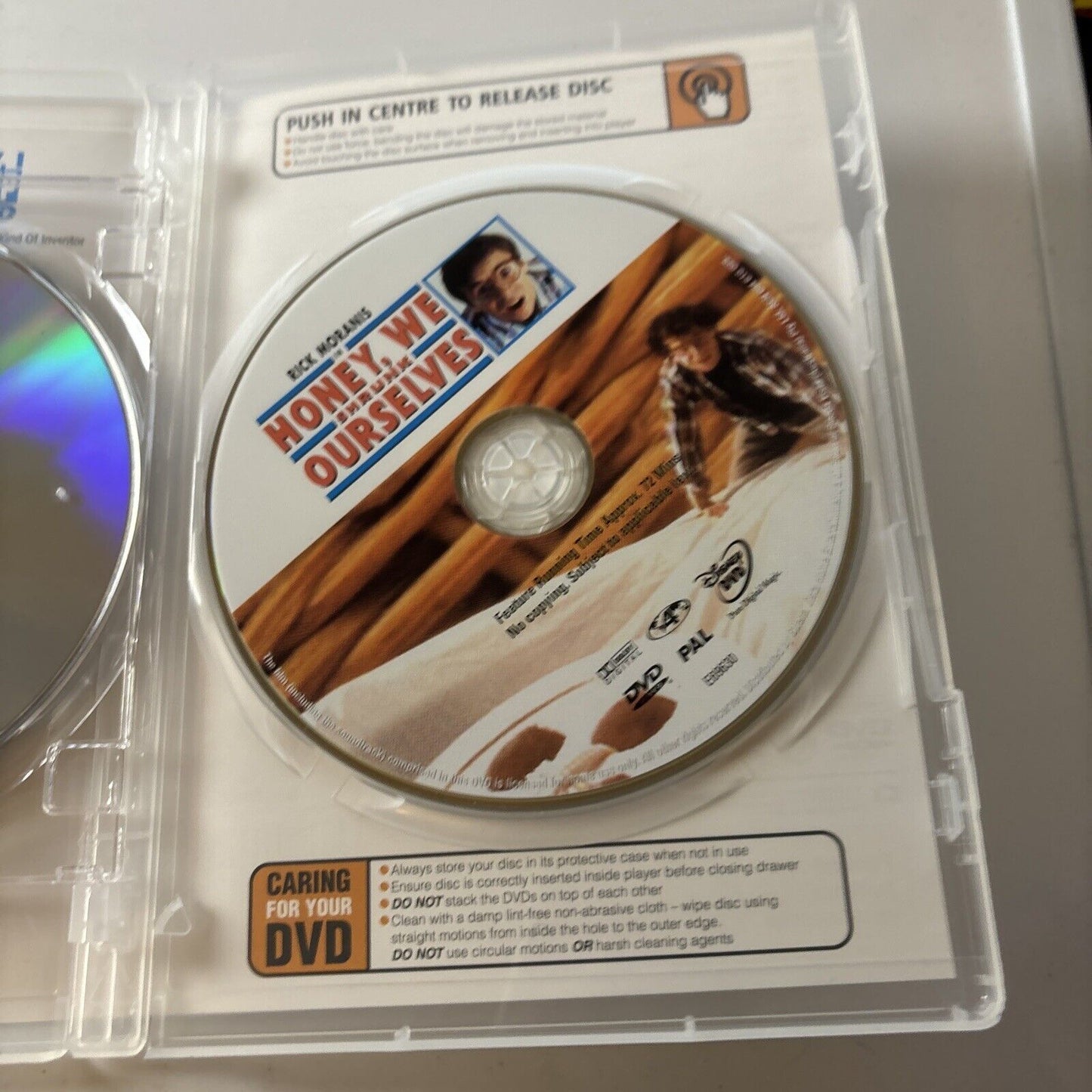 Honey, I Shrunk the Kids / Blew Up The Kid / Shrunk Ourselves (DVD 1989) Region4