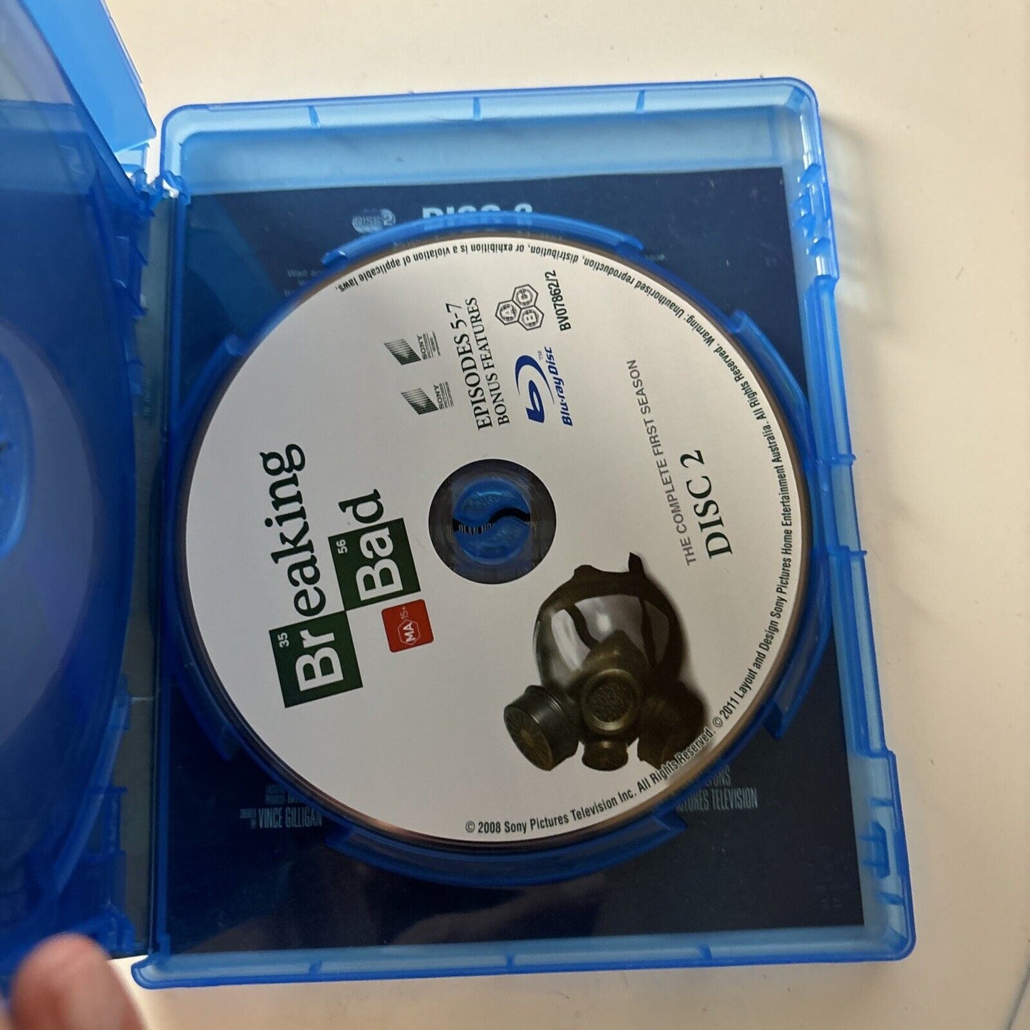 Breaking Bad : Season 1 (Blu-ray, 2008, 2-Disc) All Regions