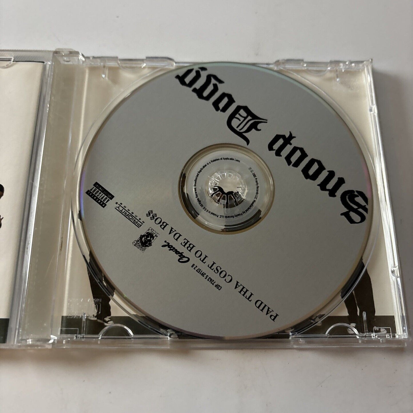 Snoop Dogg - Paid Tha Cost To Be Da Bo$$ (CD, 2002) USA Priority Records