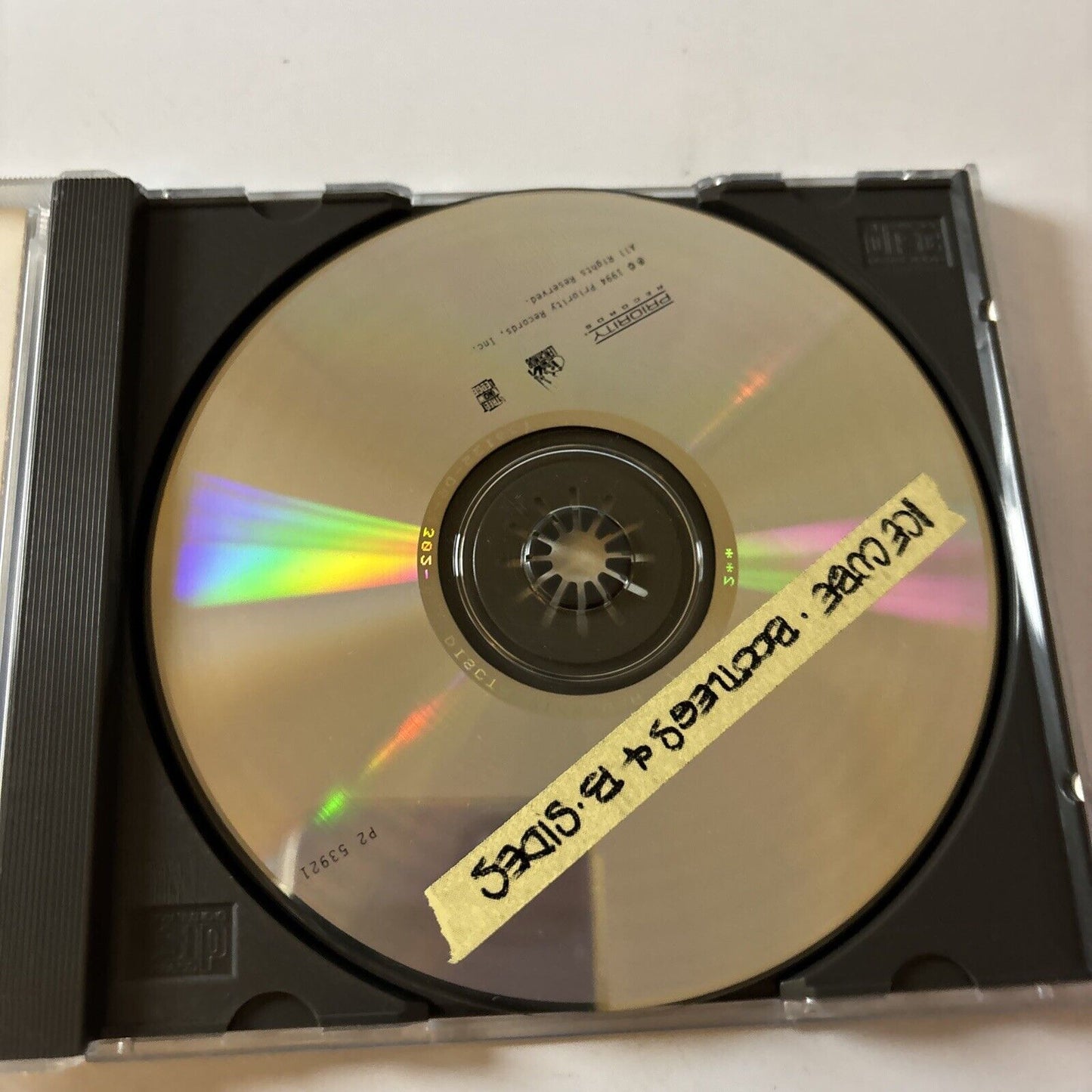 Ice Cube - Bootlegs & B-Sides (CD, 1994) USA P2 53921 Hip Hop