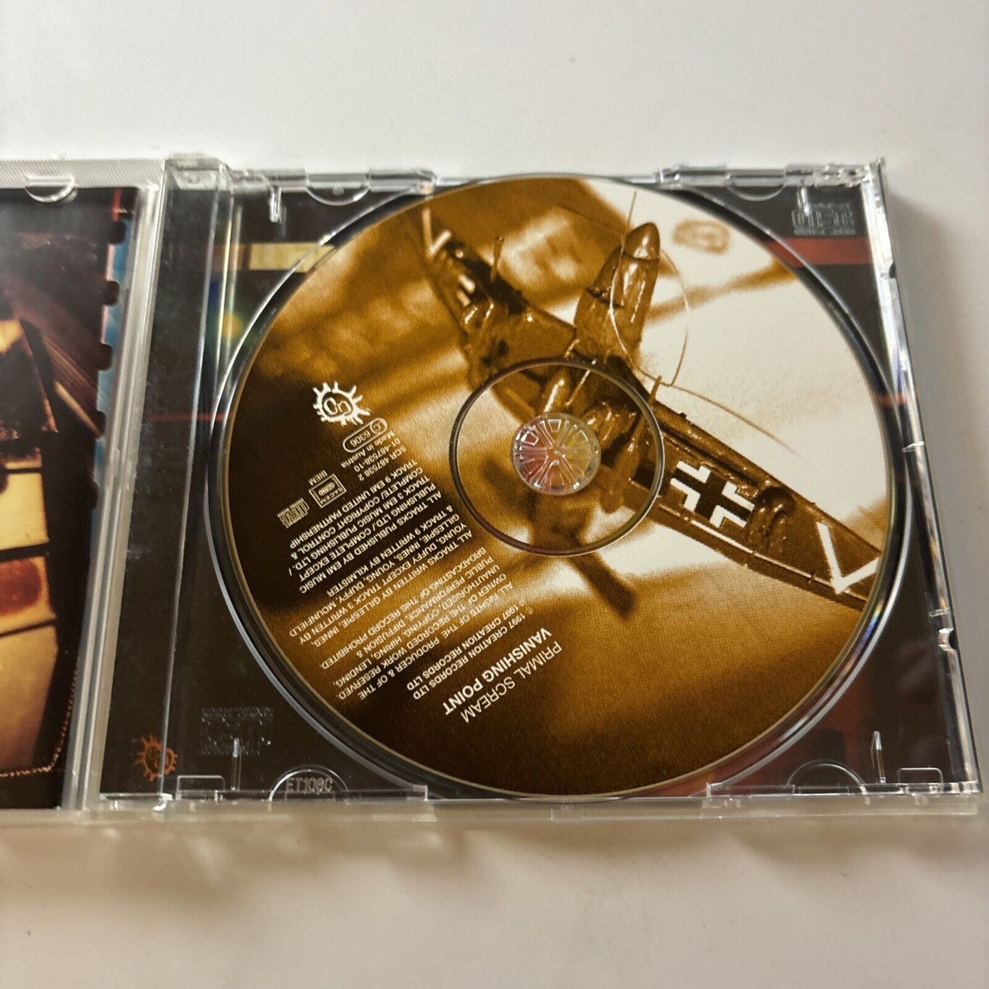 Primal Scream - Vanishing Point (CD, 1997) Creation Records SCR 487538 2