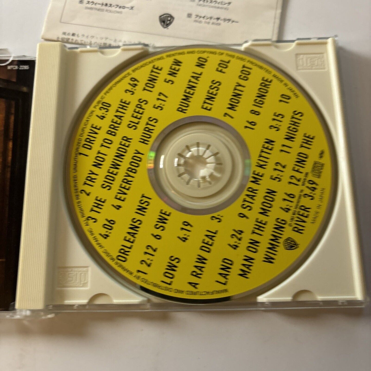 R.E.M. - Automatic For The People (CD, 1998) Japan wpcr-2285