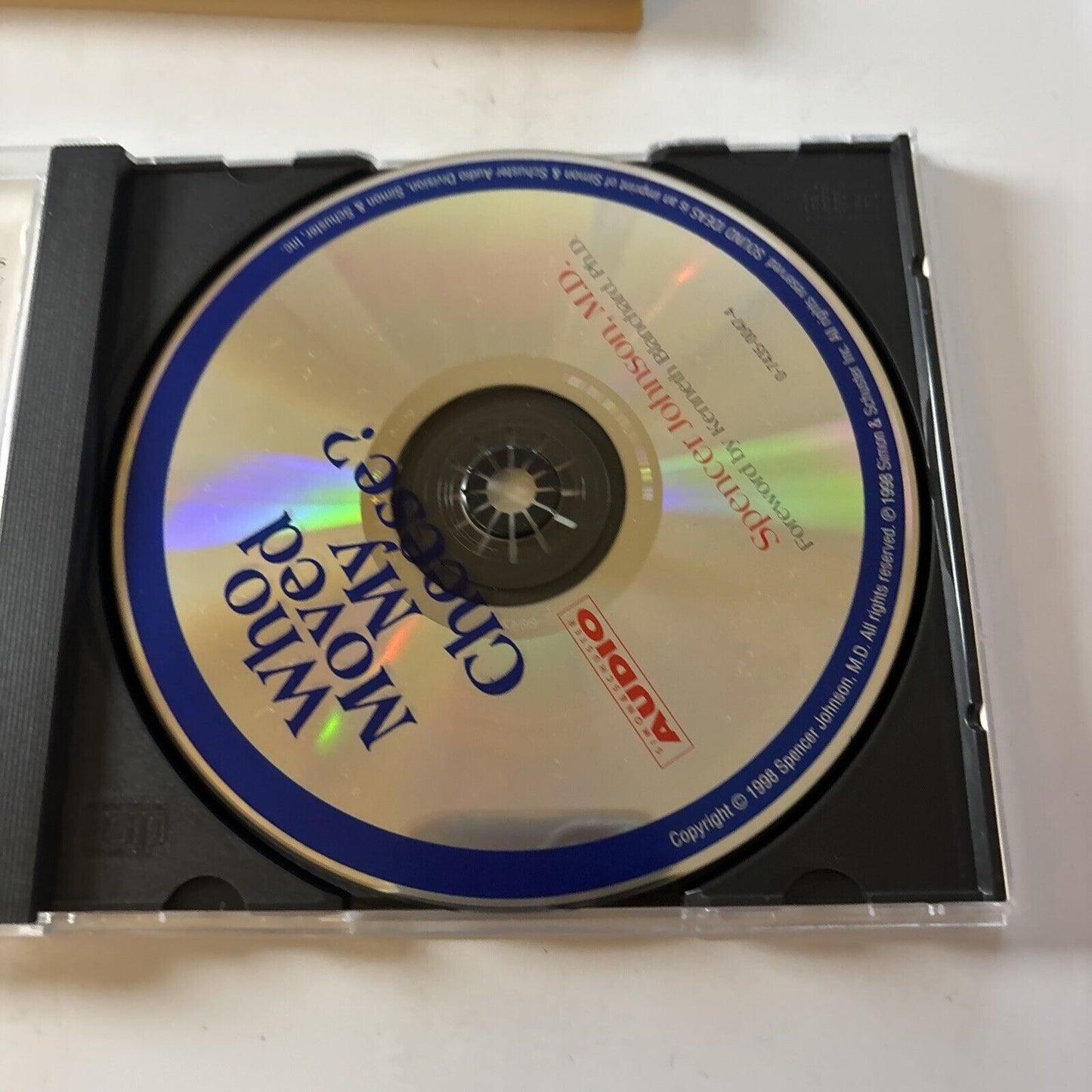 Who Moved My Cheese? by Spencer Johnson (Audiobook CD, 2000)