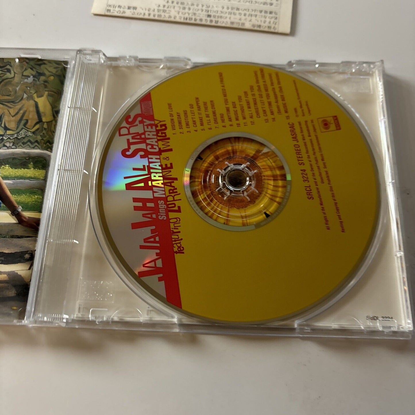 Jajajah All Stars - Sings Mariah Carey (CD, 1995) Japan srcl-3224 Obi