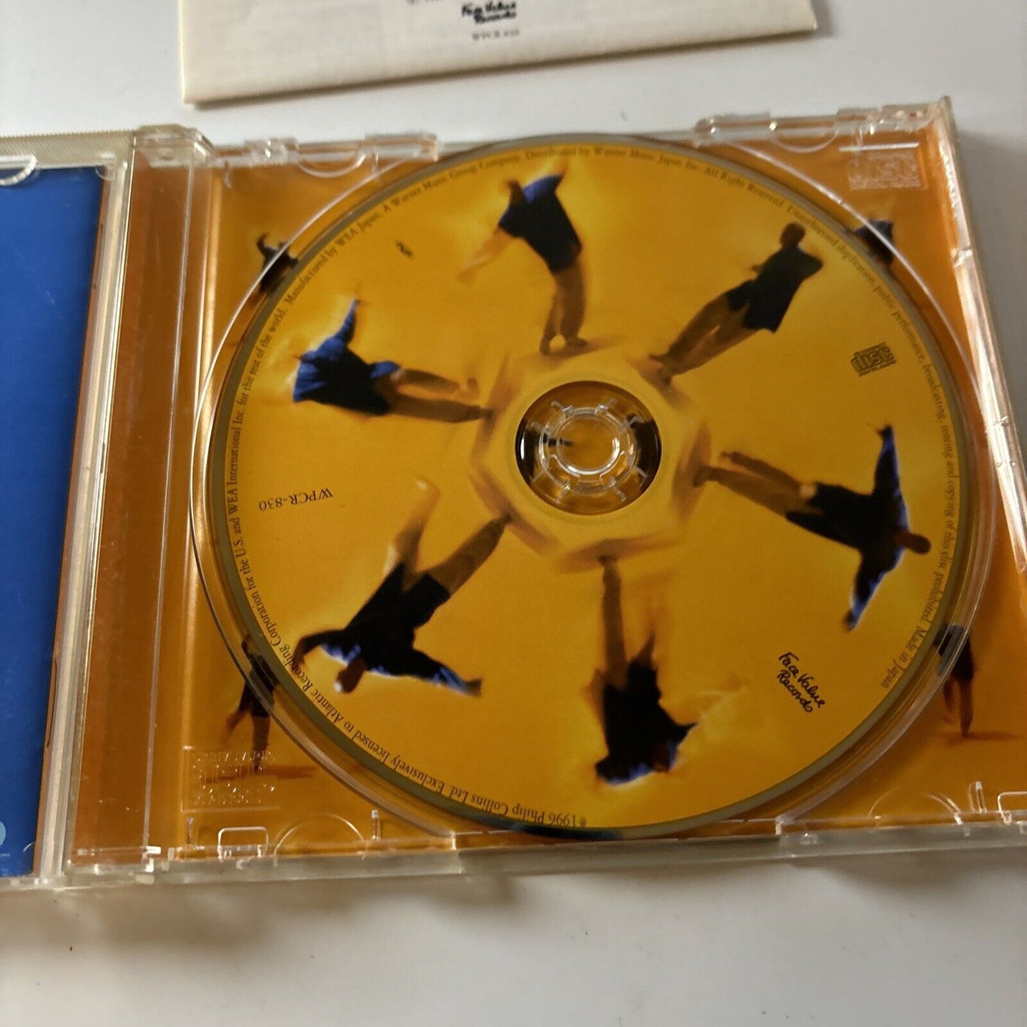 Phil Collins - Dance Into The Light (CD, 1996) Japan wpcr-830