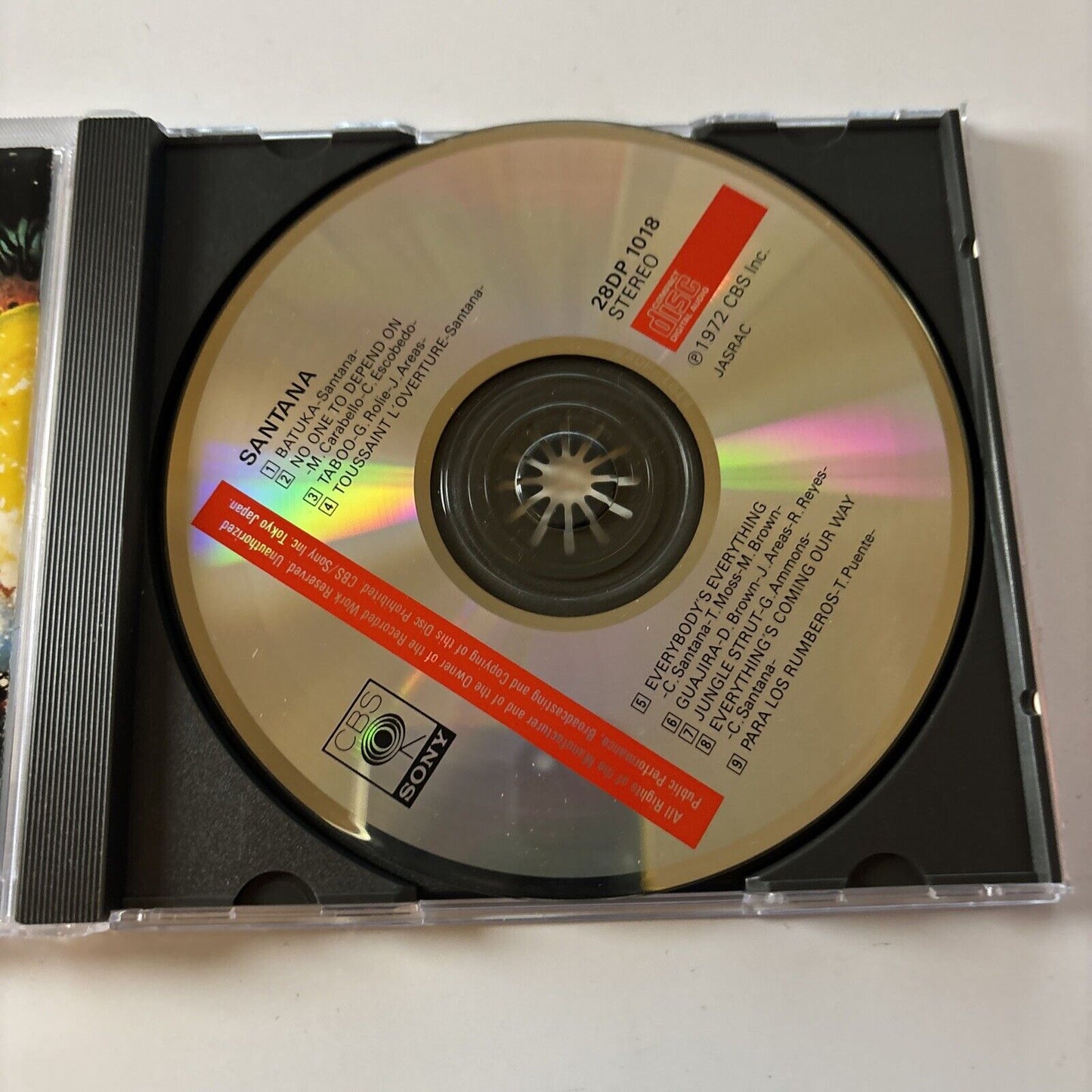 Santana - Santana III (CD, 1987) Japan CBS/Sony 28dp-1018