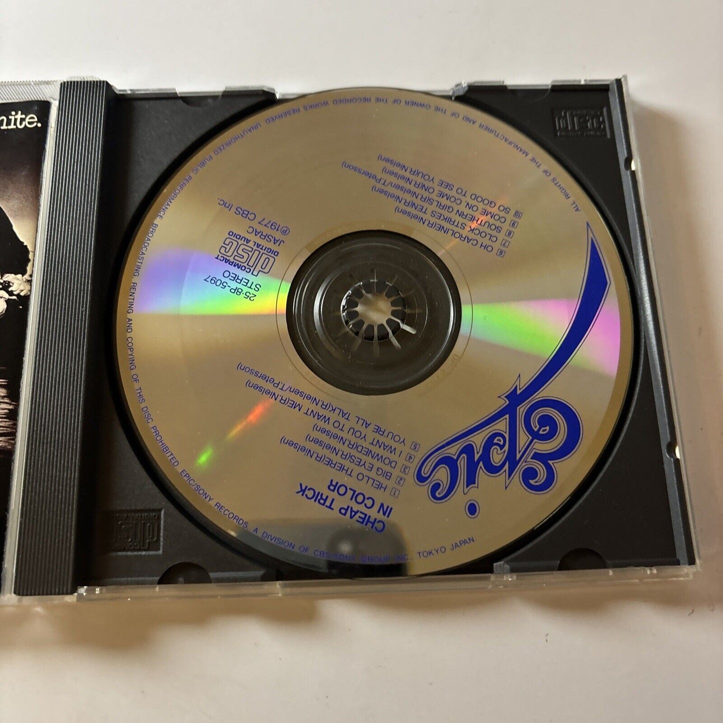 Cheap Trick - In Color (CD, 1988) Japan & 25-8p-5097