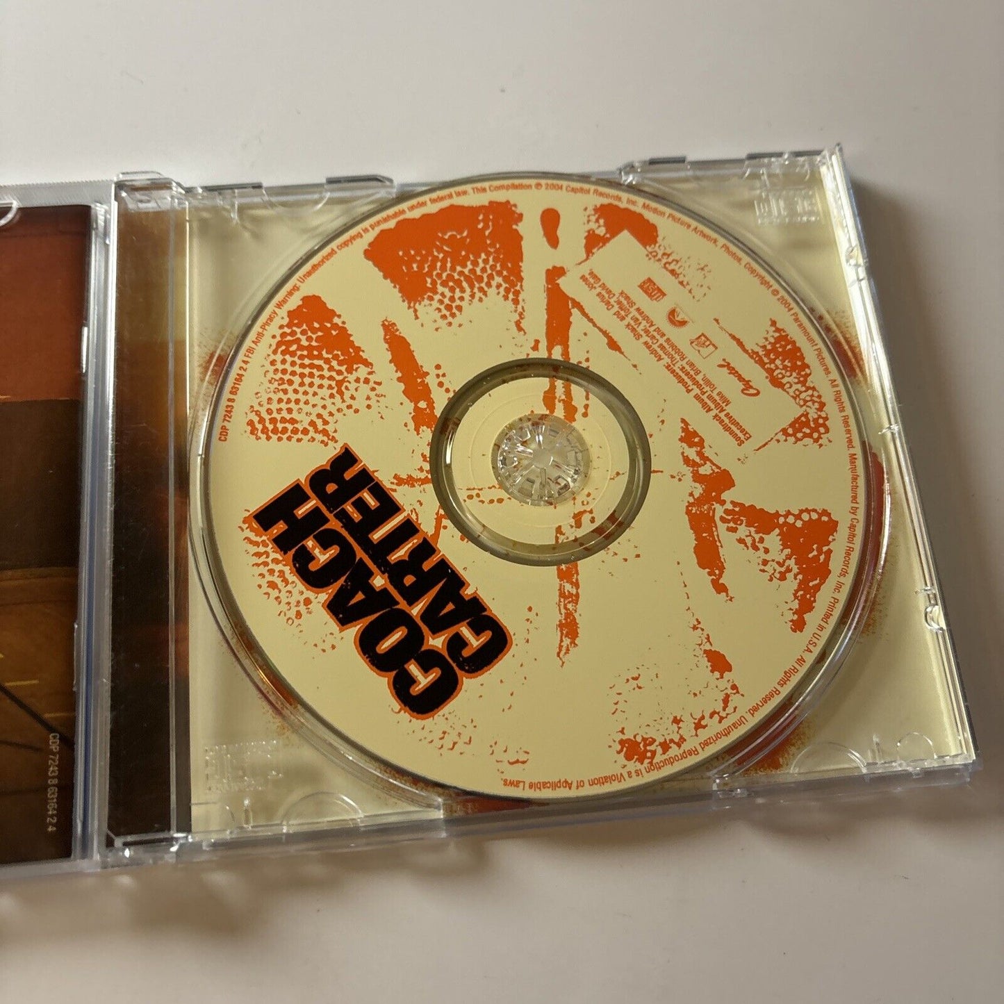 Coach Carter - Original Film Soundtrack (CD, 2005) USA Capitol Records