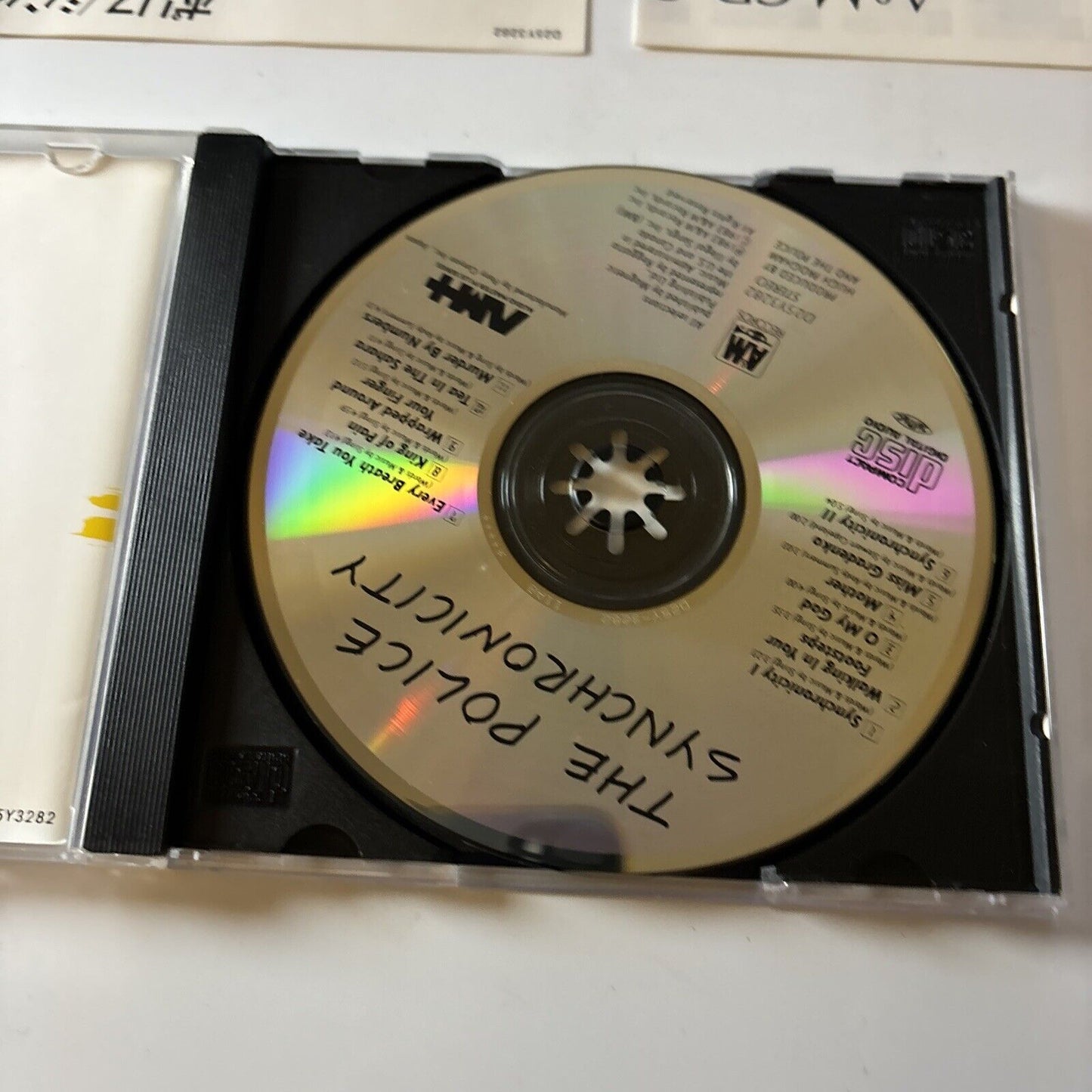 The Police - Synchronicity (CD, 1988) Japan d25y3282