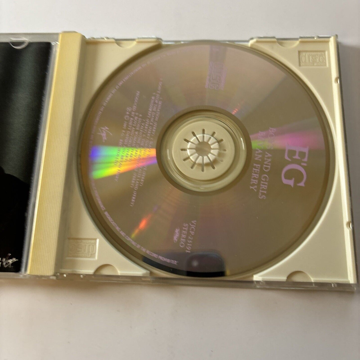 Bryan Ferry - Boys And Girls (CD, 1993) Japan vjcp-23191